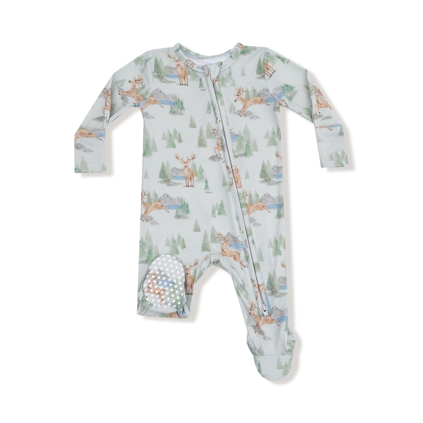 Angel Dear Two Way Zipper Footie For Baby Soft Bamboo Angel Dear Everetts Place: Online Boutique
