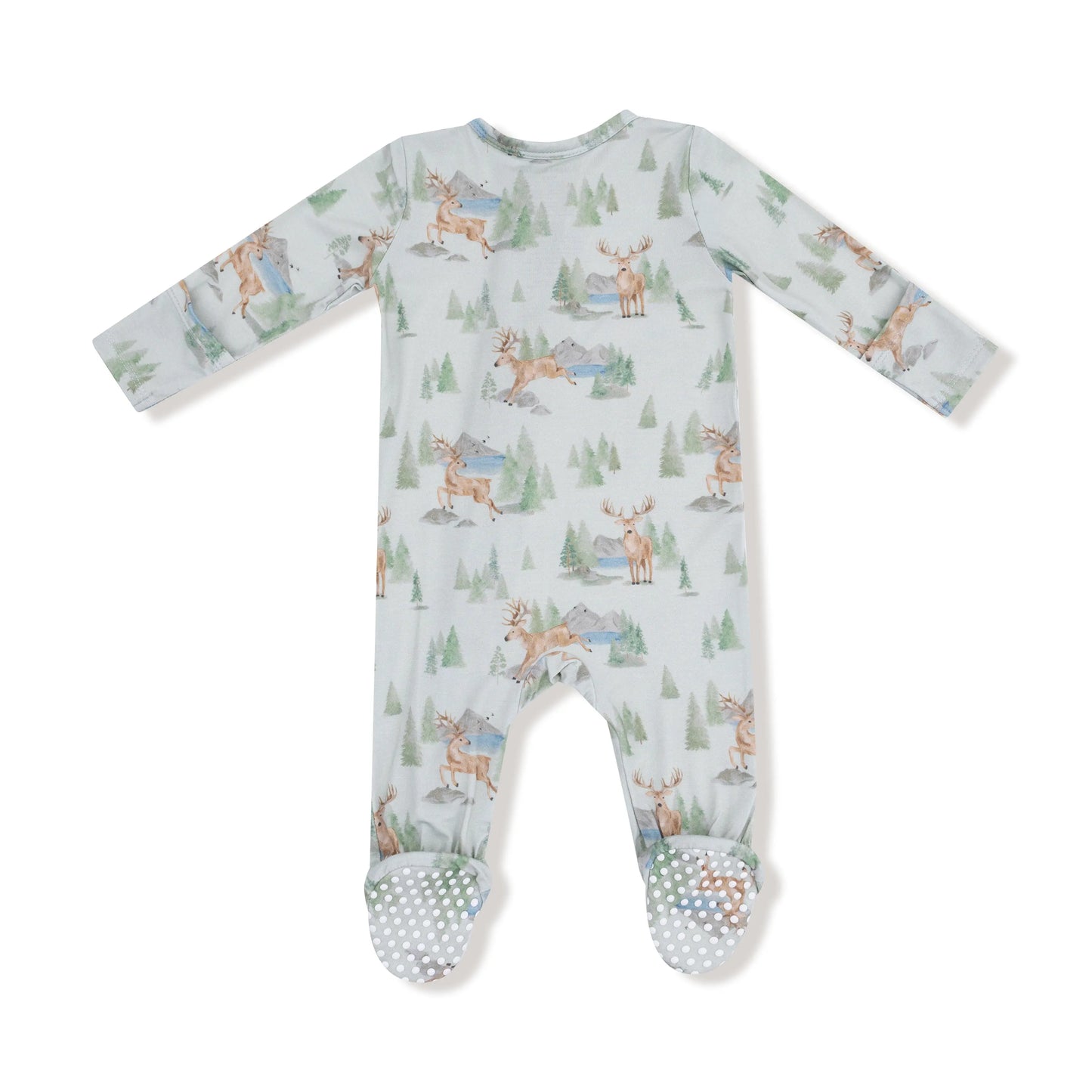 Angel Dear Two Way Zipper Footie For Baby Soft Bamboo Angel Dear Everetts Place: Online Boutique