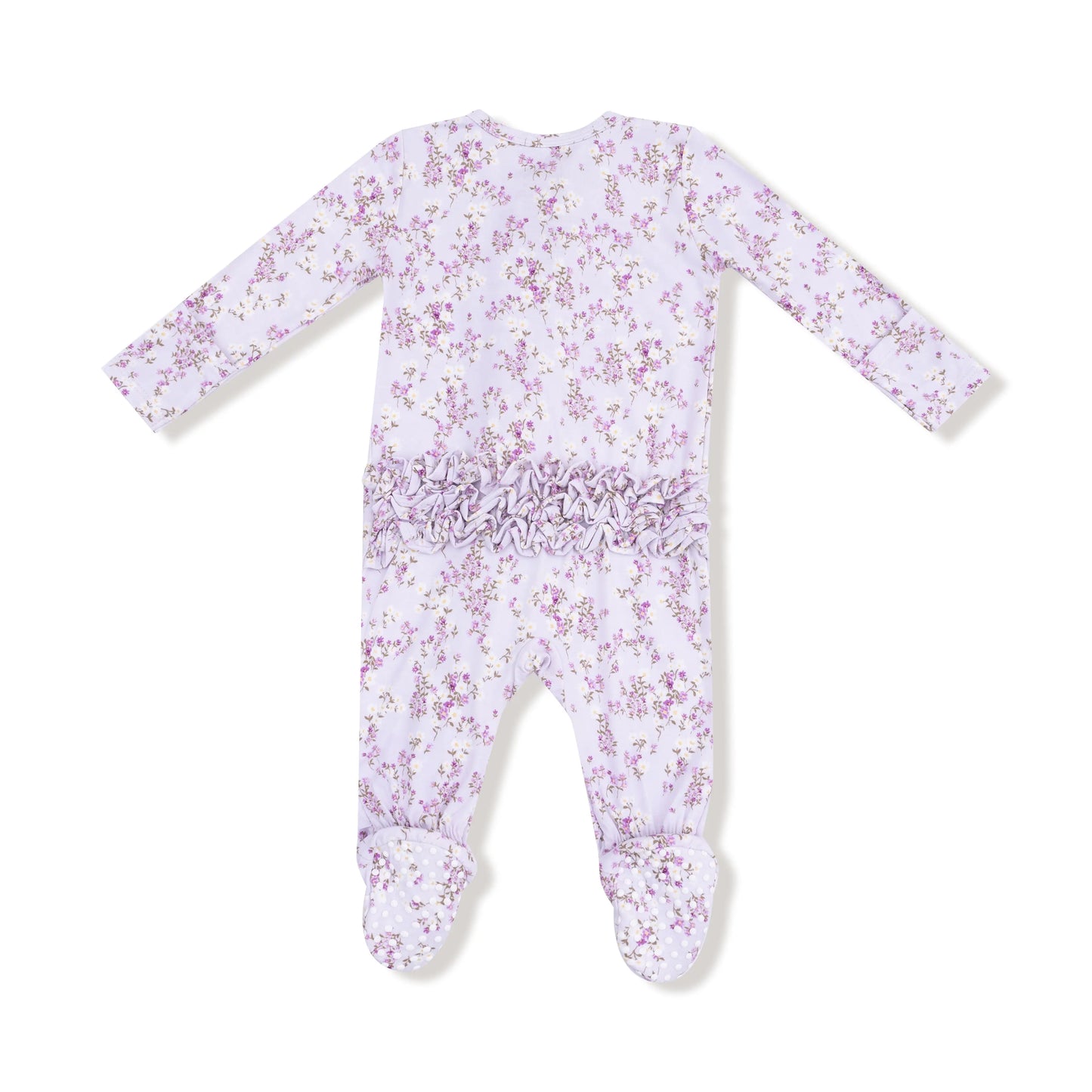 Angel Dear Two Way Zipper Footie With Ruffle Front Angel Dear Everetts Place: Online Boutique