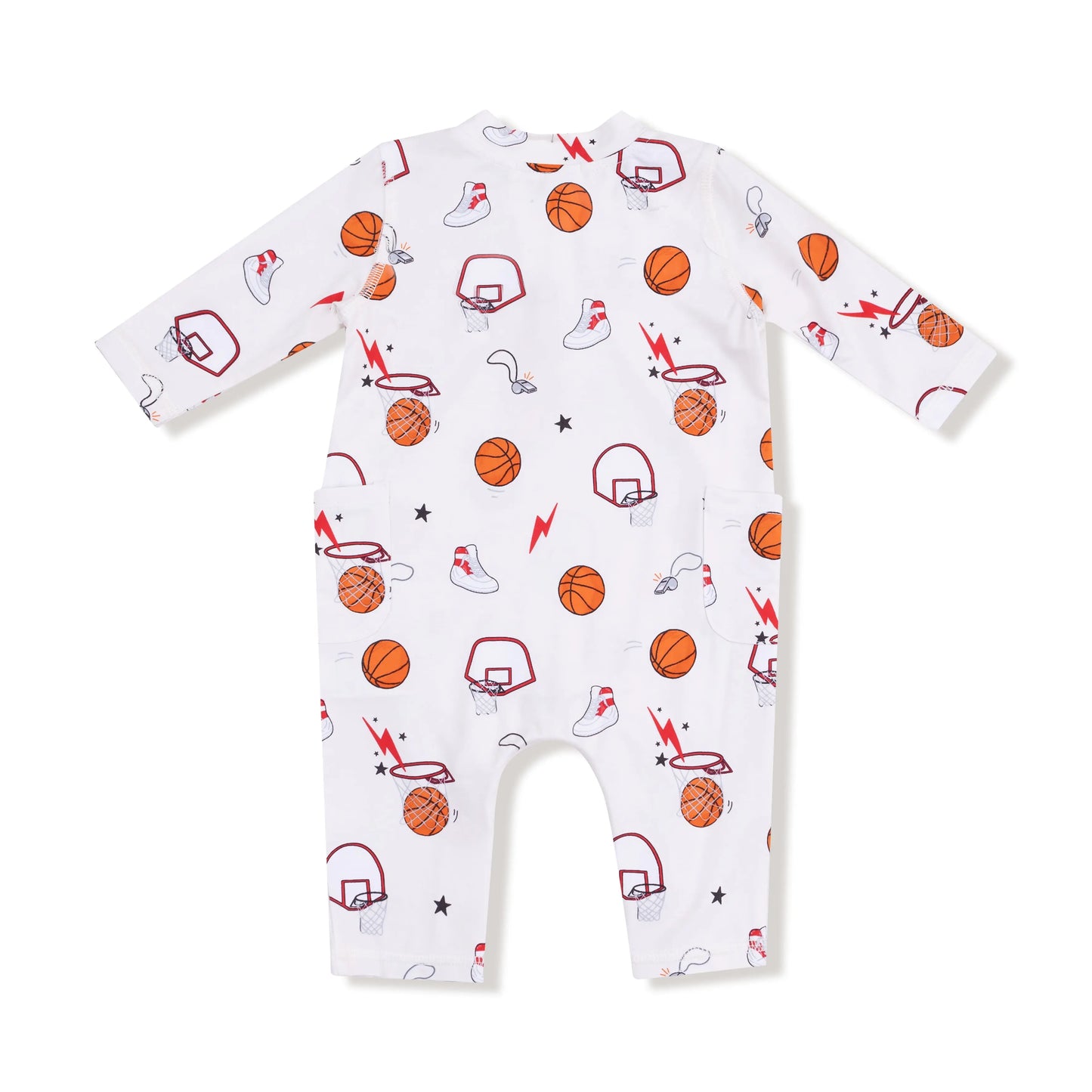 Angel Dear Angel Dear Uni Romper Henley Neckline Fall Winter Baby - Apparel & Accessories > Clothing > Baby & Toddler Clothing > Baby One-Pieces 106