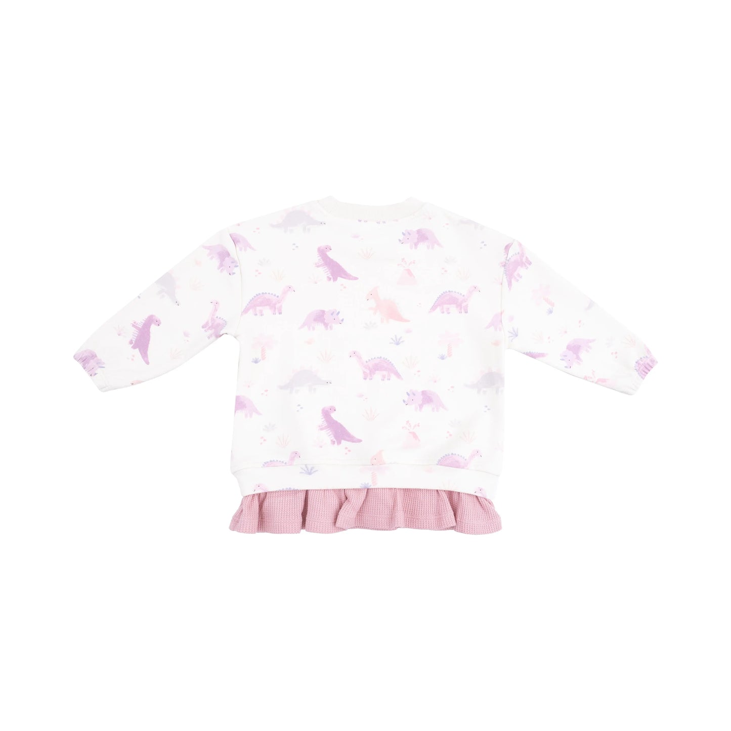 Angel Dear Angel Dear Waffle Pullover With Ruffle Bow And Leggings - Apparel & Accessories > Clothing > Baby & Toddler Clothing > Baby & Toddler Outfits 936S