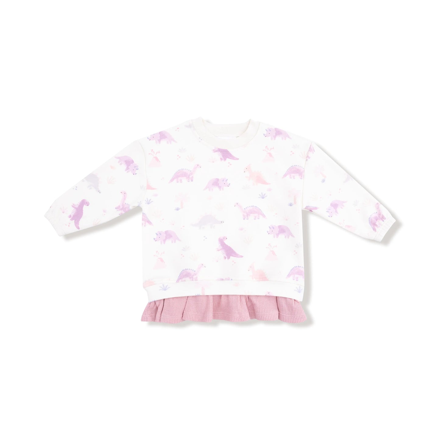 Angel Dear Angel Dear Waffle Pullover With Ruffle Bow And Leggings - Apparel & Accessories > Clothing > Baby & Toddler Clothing > Baby & Toddler Outfits 936S