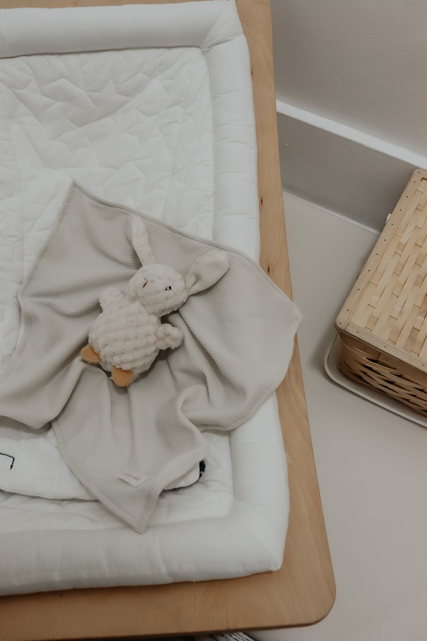 Coco Waffle Knit Baby Blanket By Little Mae Co Cozy Little Mae & Co Everetts Place: Online Boutique 12.99