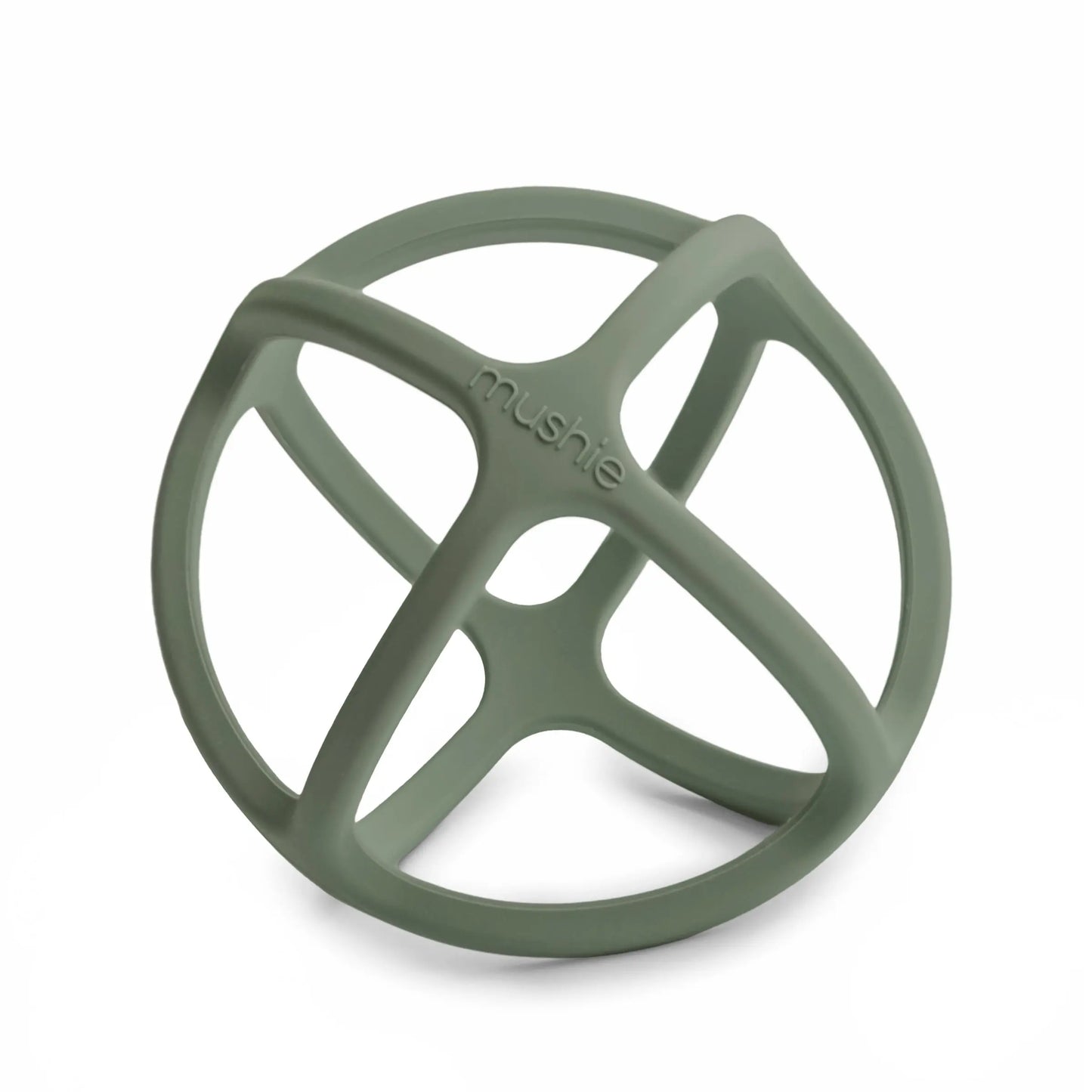Ball Teether Made from Non-Toxic Food Grade Silicone for Babies Mushie