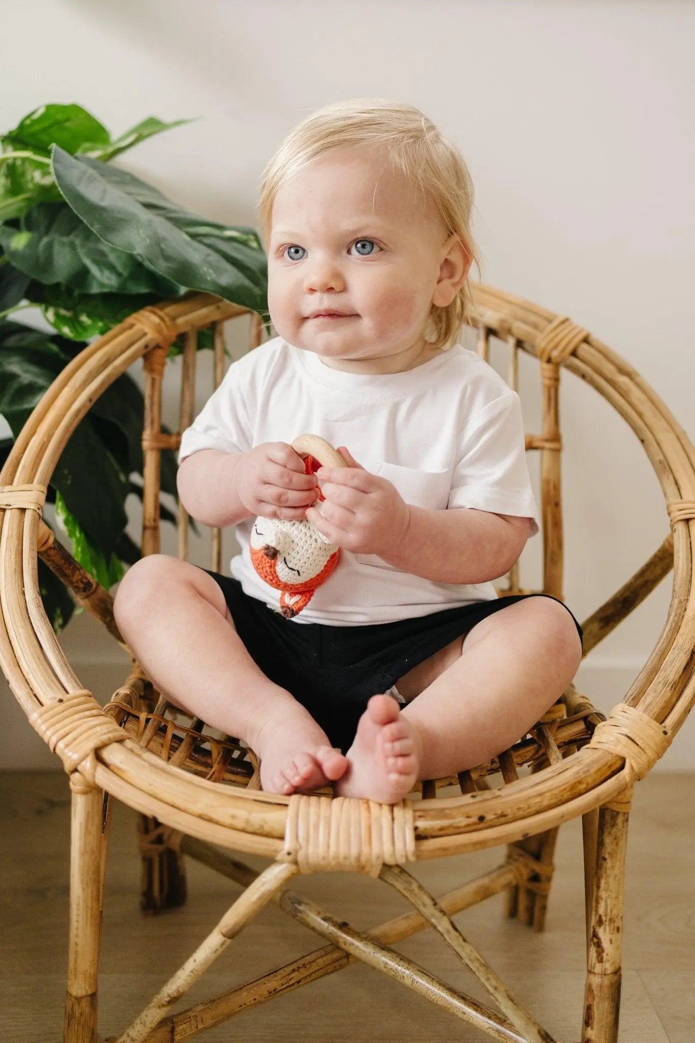 Little Joy Co. Bamboo Pocket Tee for Baby Soft Comfort and Stretch - Apparel & Accessories > Clothing > Baby & Toddler Clothing > Baby & Toddler Tops > T-Shirts