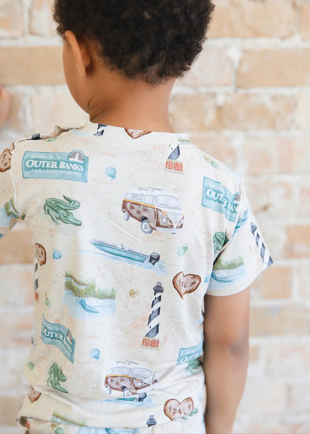 Bamboo Shortie Set Outer Banks By Charlie Lou Baby Kids Charlie Lou Baby Everetts Place: Online Boutique