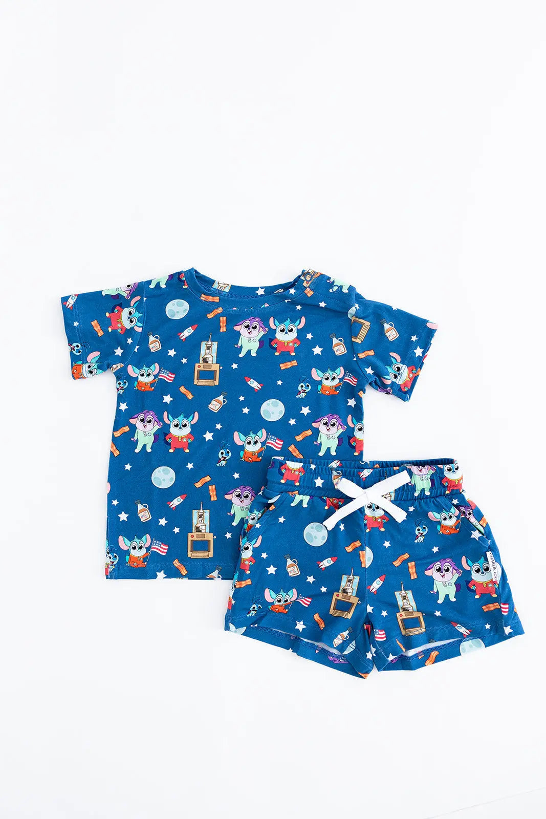 Bamboo Shortie Set for Babies Chip Chilla Collection Charlie Lou Baby Everetts Place: Online Boutique