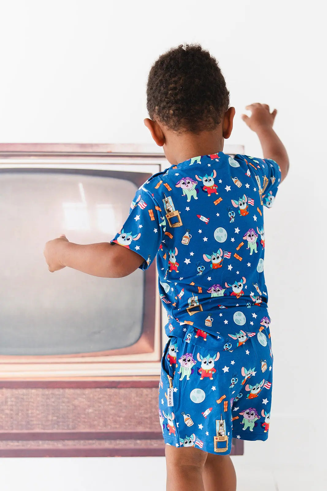 Bamboo Shortie Set for Babies Chip Chilla Collection Charlie Lou Baby Everetts Place: Online Boutique