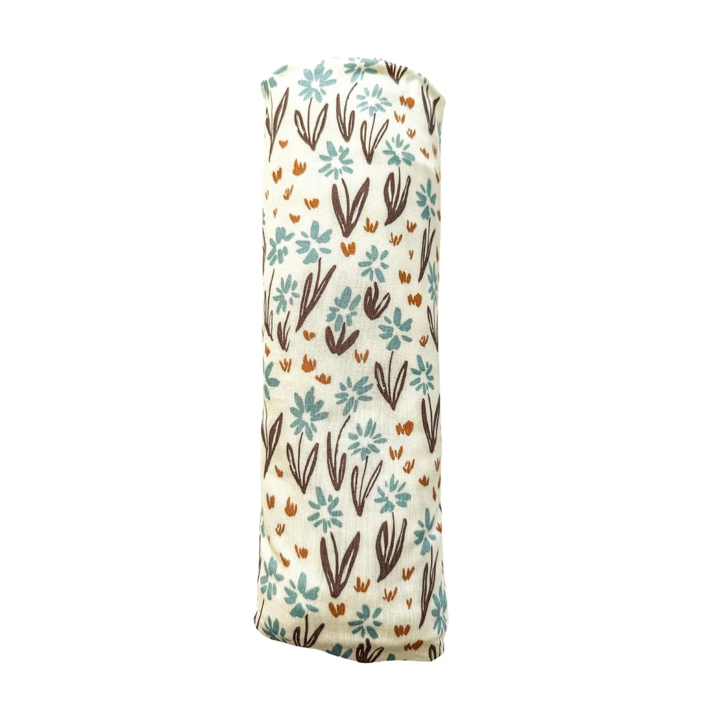 Bamboo Stretch Swaddle - La La Floral Harp Angel Boutique