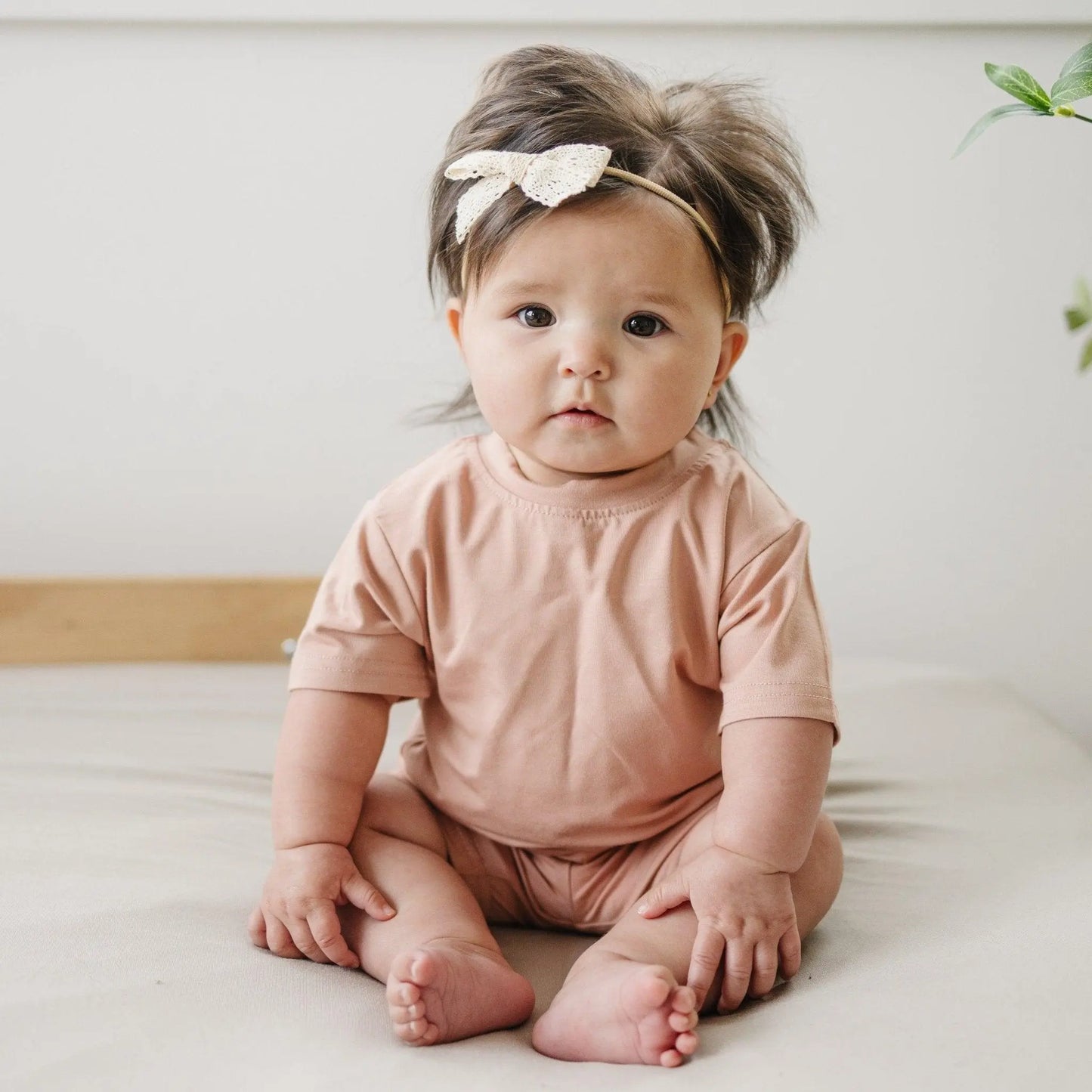 Little Joy Co. Bamboo Tee and Bike Shorts Set Sold Separates for Mix - Apparel & Accessories > Clothing > Baby & Toddler Clothing > Baby & Toddler Outfits