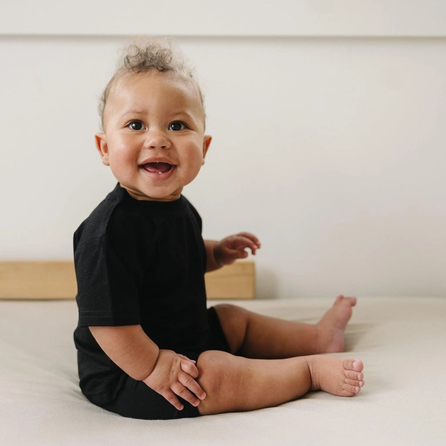 Little Joy Co. Bamboo Tee and Bike Shorts Set Sold Separates for Mix - Apparel & Accessories > Clothing > Baby & Toddler Clothing > Baby & Toddler Outfits
