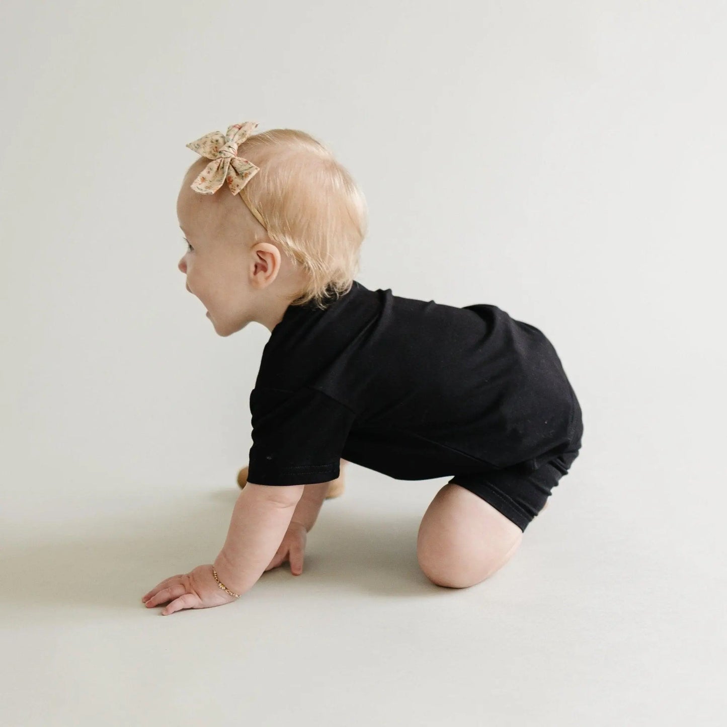 Little Joy Co. Bamboo Tee and Bike Shorts Set Sold Separates for Mix - Apparel & Accessories > Clothing > Baby & Toddler Clothing > Baby & Toddler Outfits