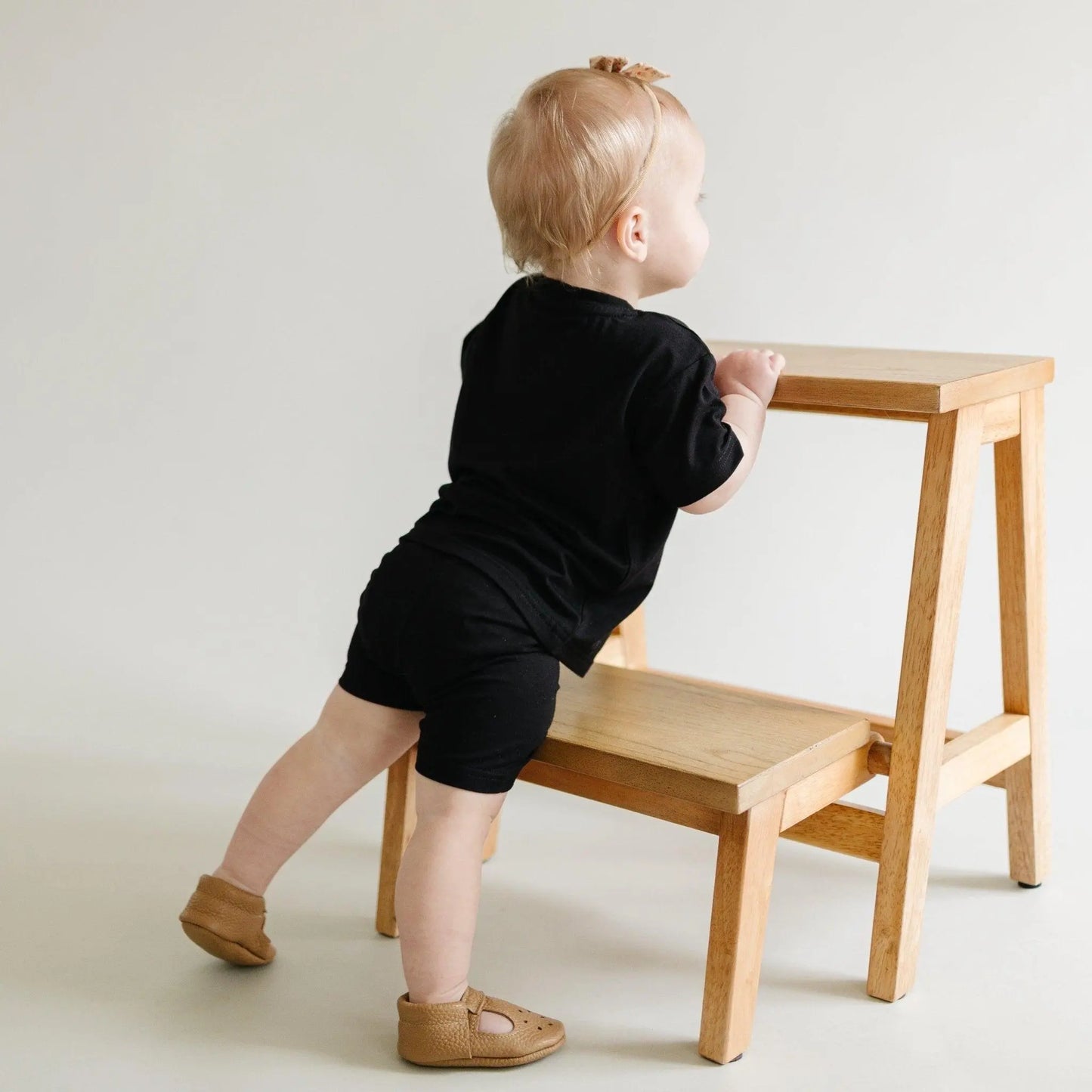 Little Joy Co. Bamboo Tee and Bike Shorts Set Sold Separates for Mix - Apparel & Accessories > Clothing > Baby & Toddler Clothing > Baby & Toddler Outfits