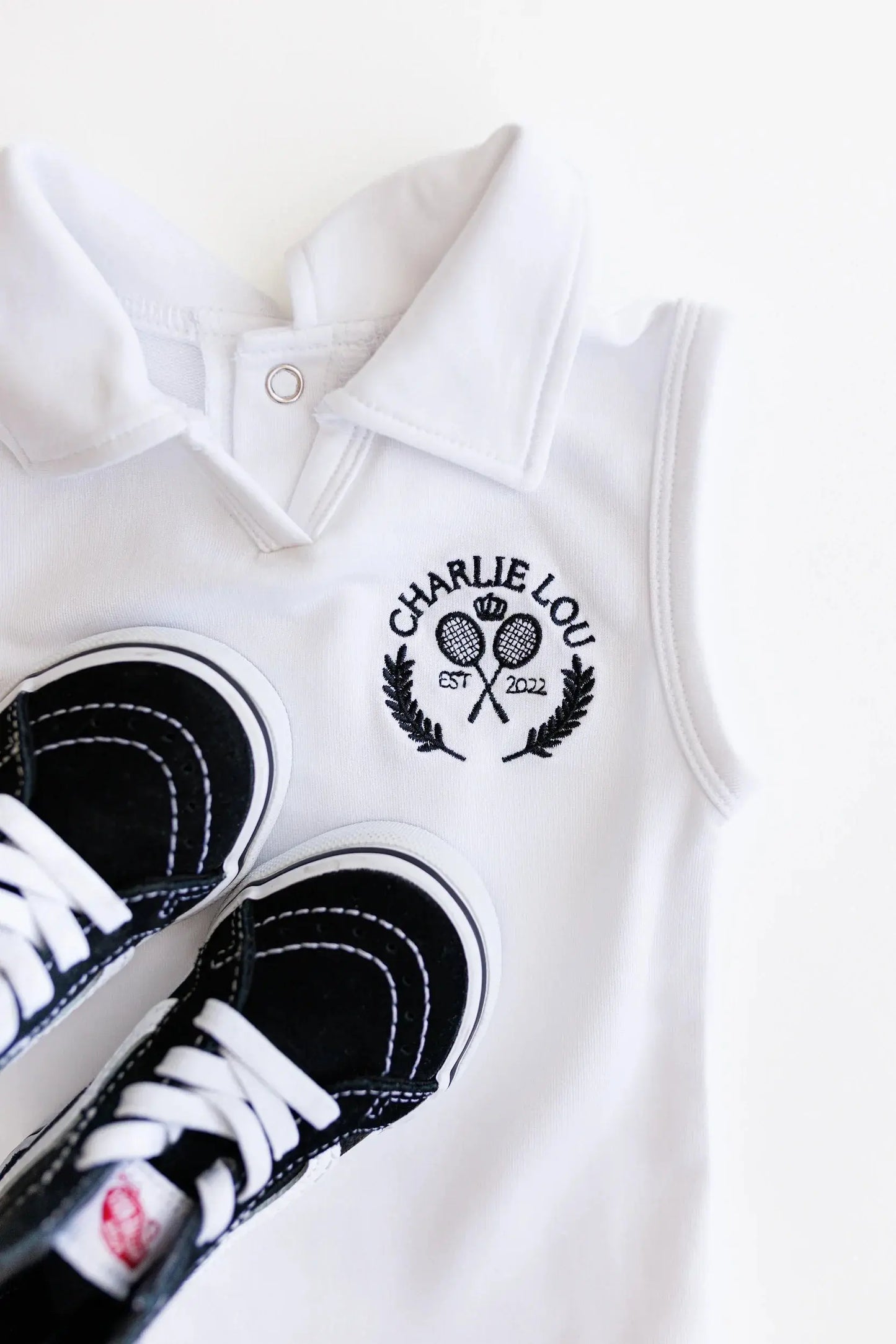 Bamboo Tennis Dress For Baby Girls Soft Breathable Wear Charlie Lou Baby Everetts Place: Online Boutique
