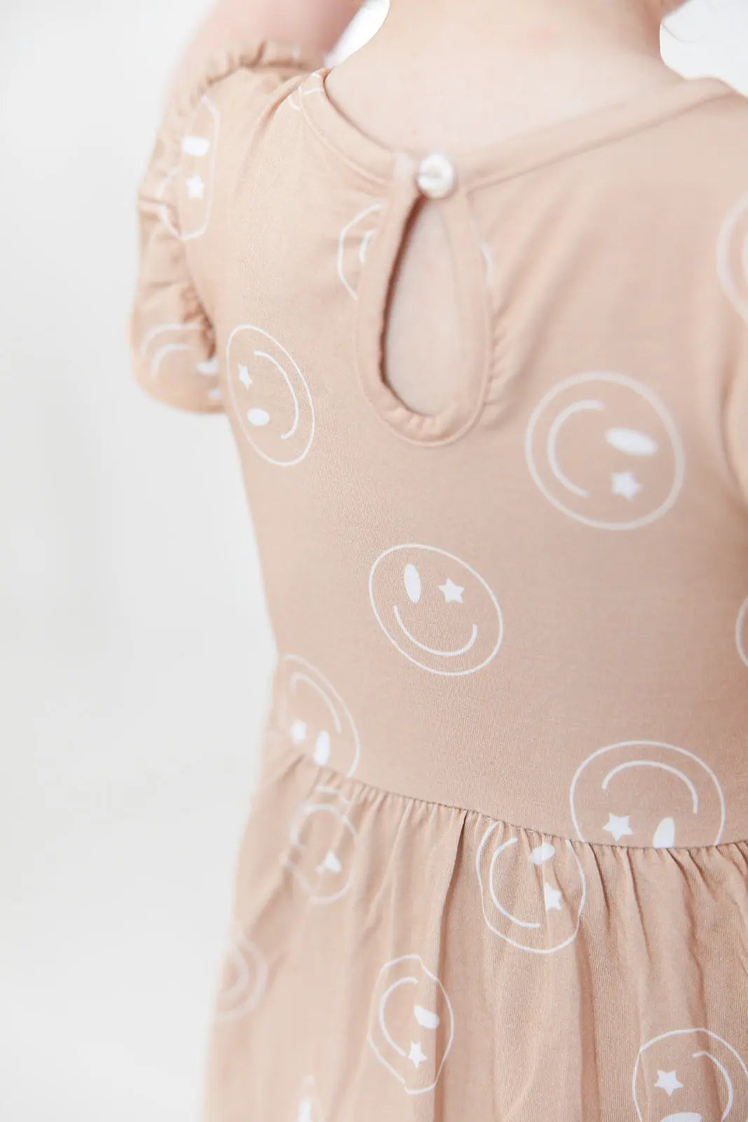 Bamboo Twirl Dress For Girls With Bodysuit Underlay Charlie Lou Baby Everetts Place: Online Boutique