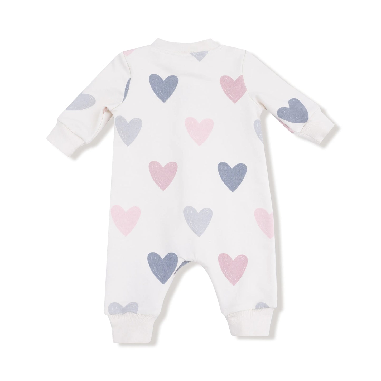 Baseball Collar Romper With Front Placket Angel Dear Angel Dear Everetts Place: Online Boutique
