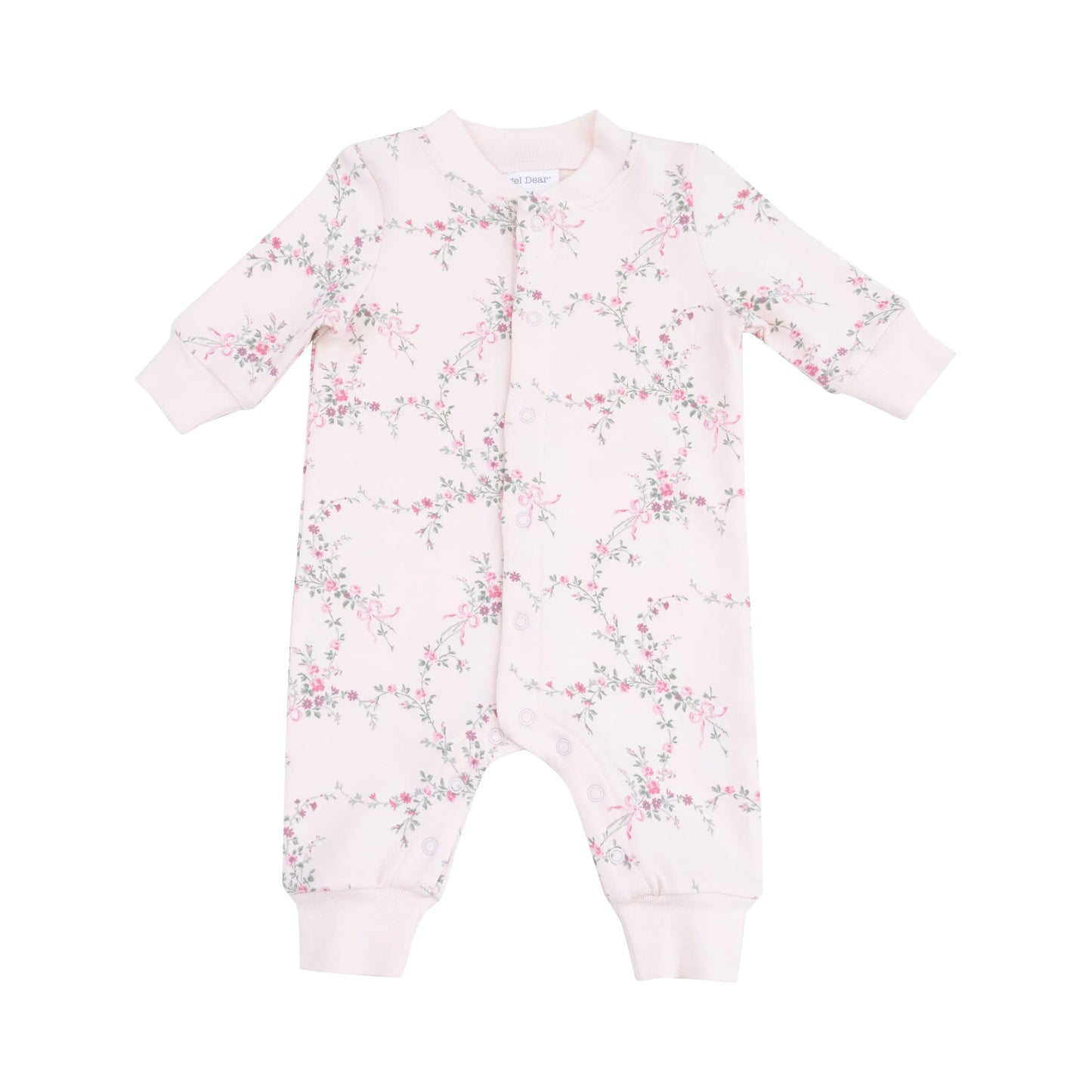 Angel Dear Baseball Collar Romper With Front Placket For Kids - Apparel & Accessories > Clothing > Baby & Toddler Clothing > Baby One-Pieces 536