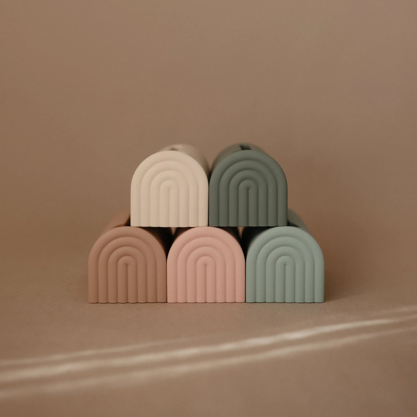 Bath Spout Cover with Playful Rainbow Arches for Child Safety and Fun Mushie Everetts Place: Online Boutique