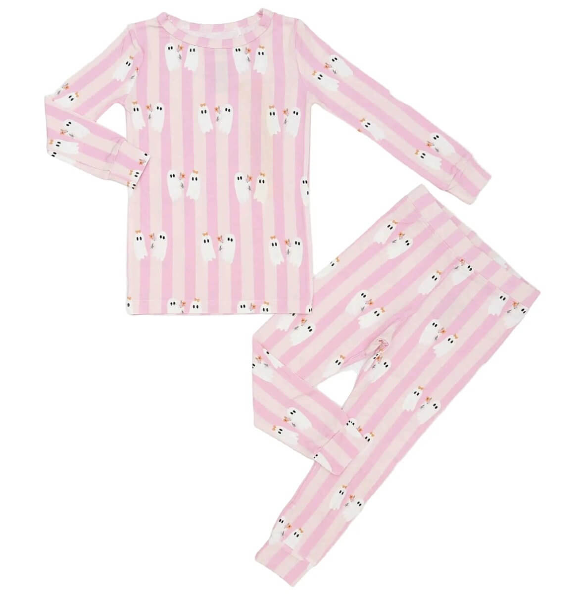 Little Joy Co. Be My Boo 2 - Piece Halloween Bamboo Pajamas For Kids - Everetts Place Boutique -