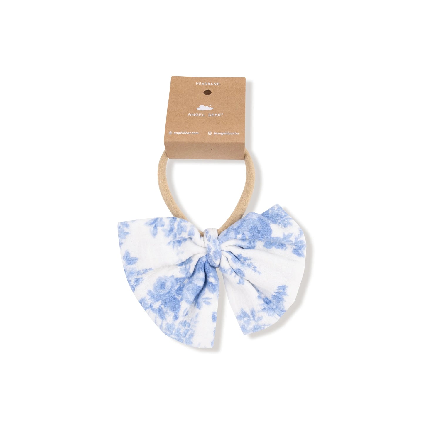 Angel Dear Big Bow Soft Headband For Baby Cozy Fall Winter Adorable - Apparel & Accessories > Clothing Accessories > Hair Accessories > Headbands 867