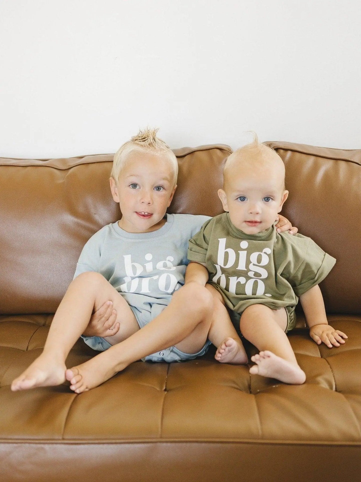 Little Joy Co. Big Bro T Shirt Romper Graphic For Little Joy Co Colors -