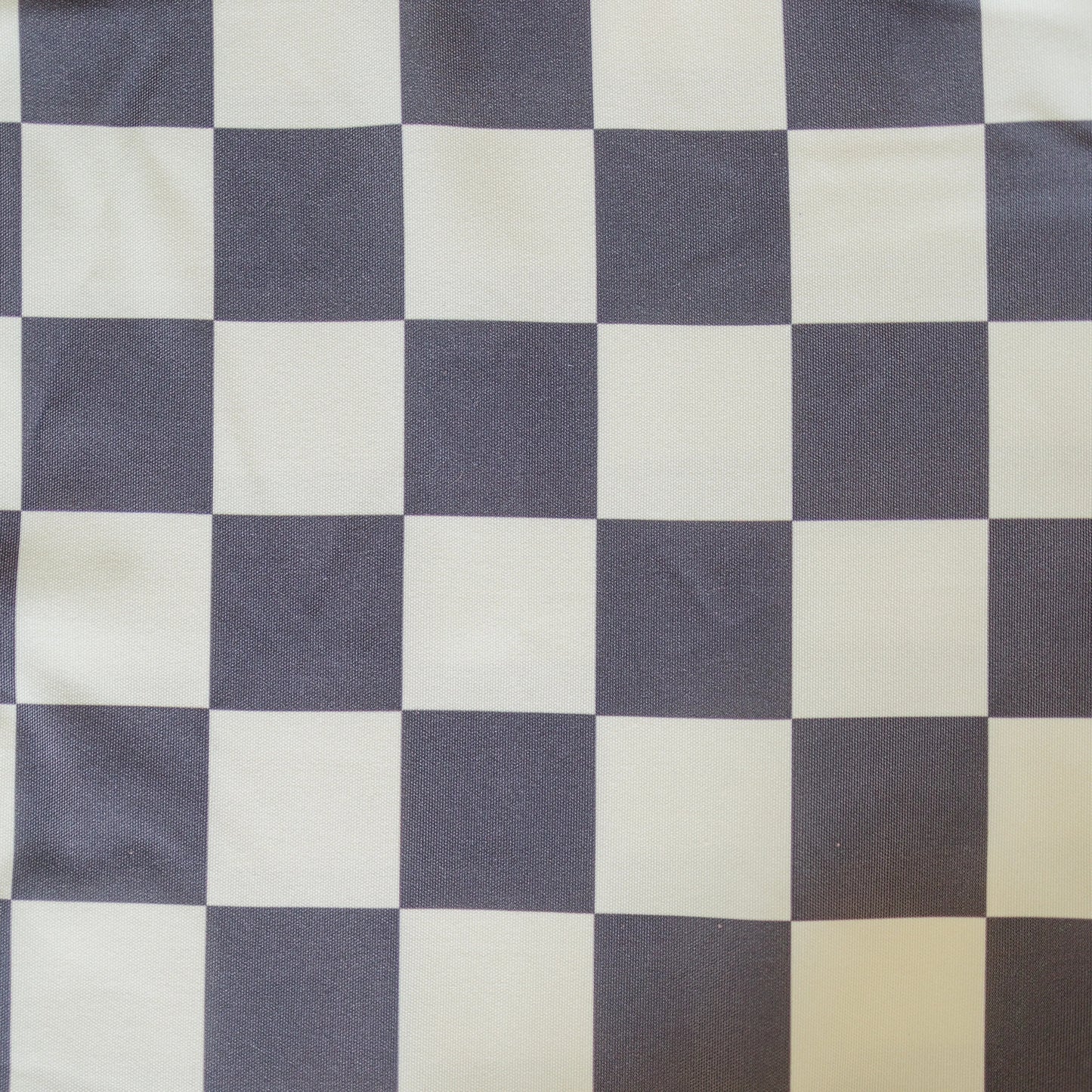 Little Joy Co. Black Checker Cushion Cover For IKEA Antilop Highchair - Furniture > Baby & Toddler Furniture > High Chair & Booster Seat Accessories
