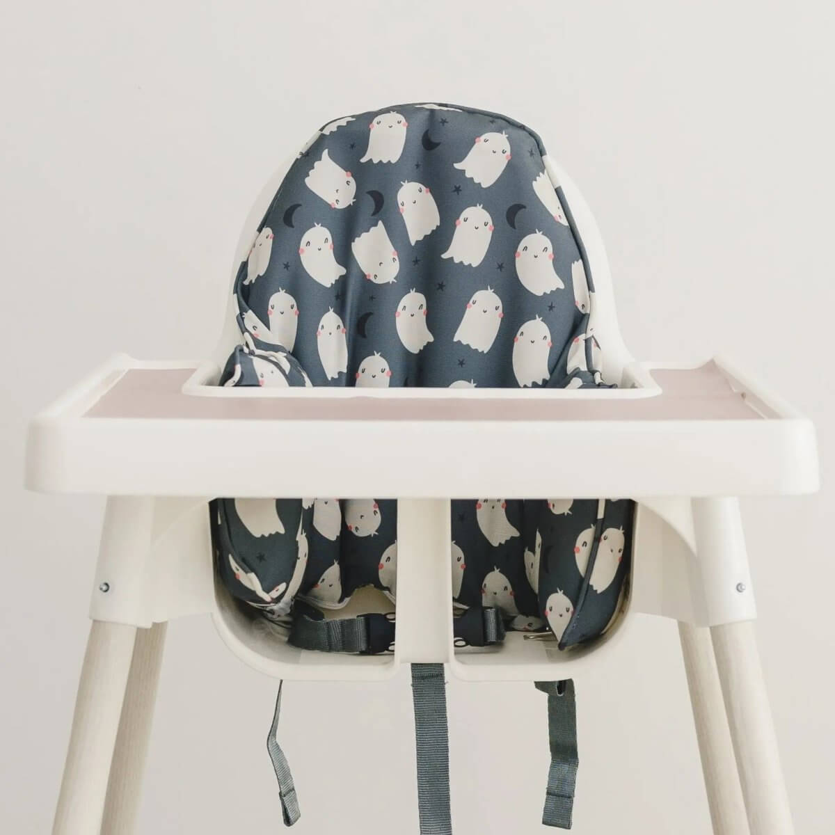 Little Joy Co. Black Ghost Print IKEA Antilop Cushion Cover - Everetts Place Boutique -