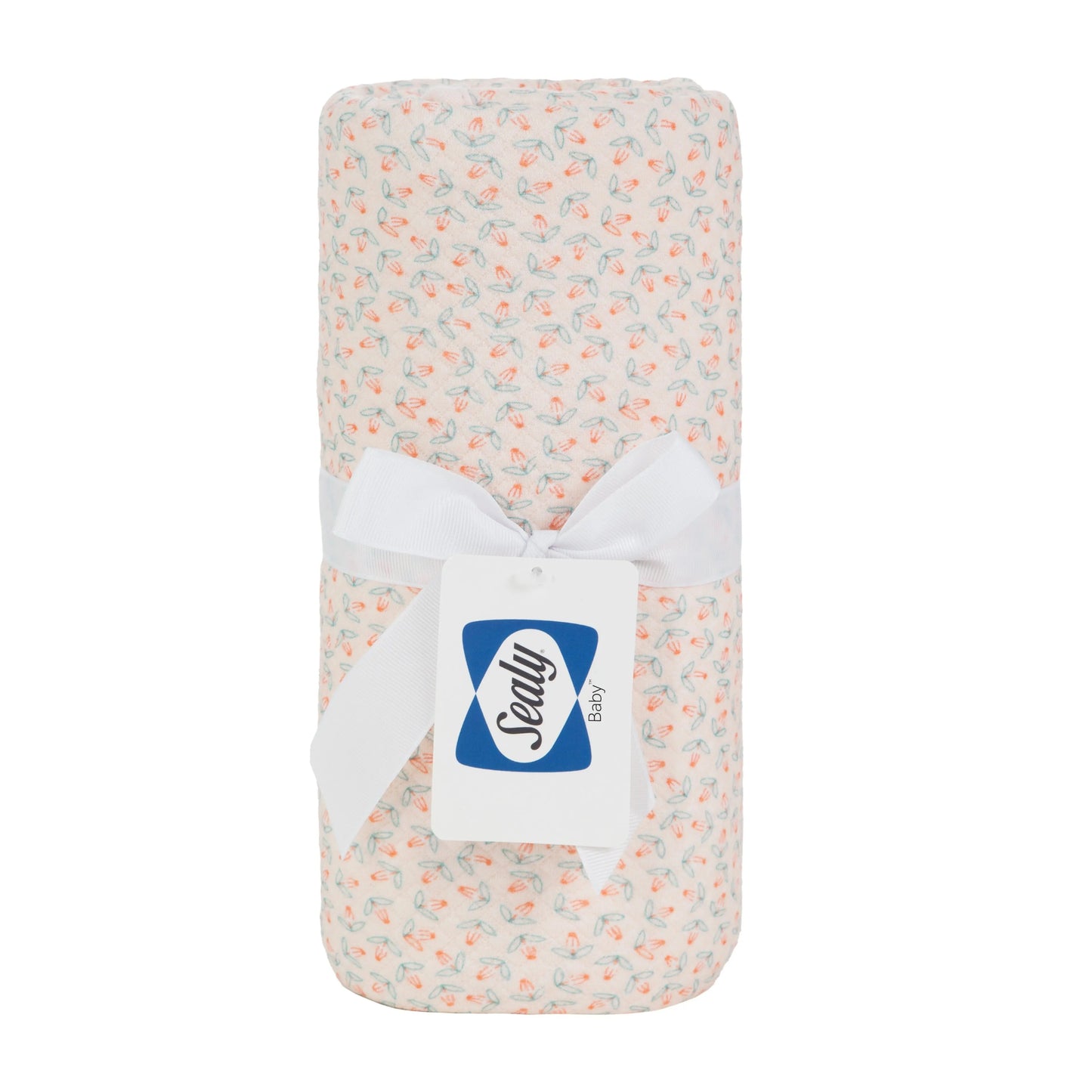 Sealy Baby Printed Knit Blanket Blossom.