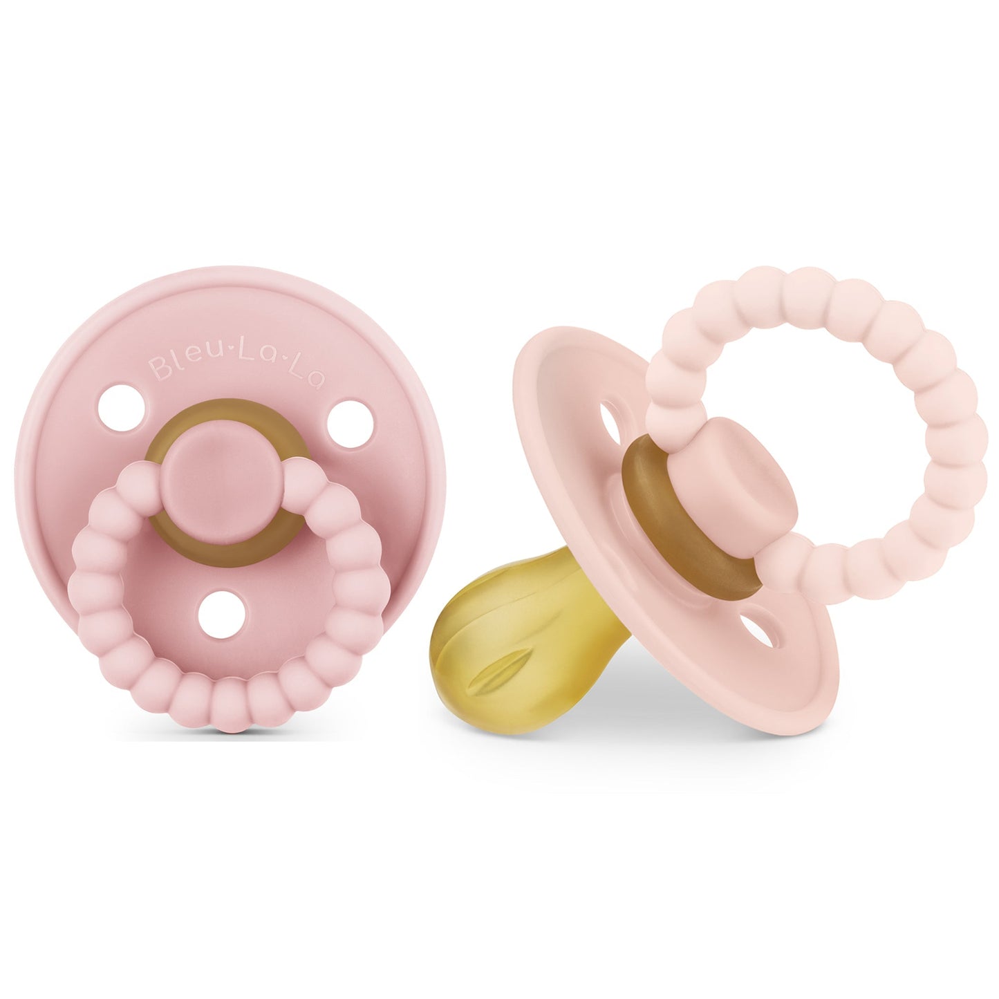 Luladream Premium Pacifier Set with Teething Handle for Baby Comfort and Style Bleu La La