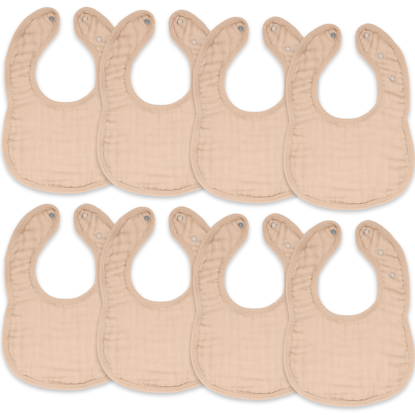 Comfy Cubs Muslin Bibs In Blush Soft Drool Bibs For Babies Comfy Cubs Everetts Place: Online Boutique 21.99