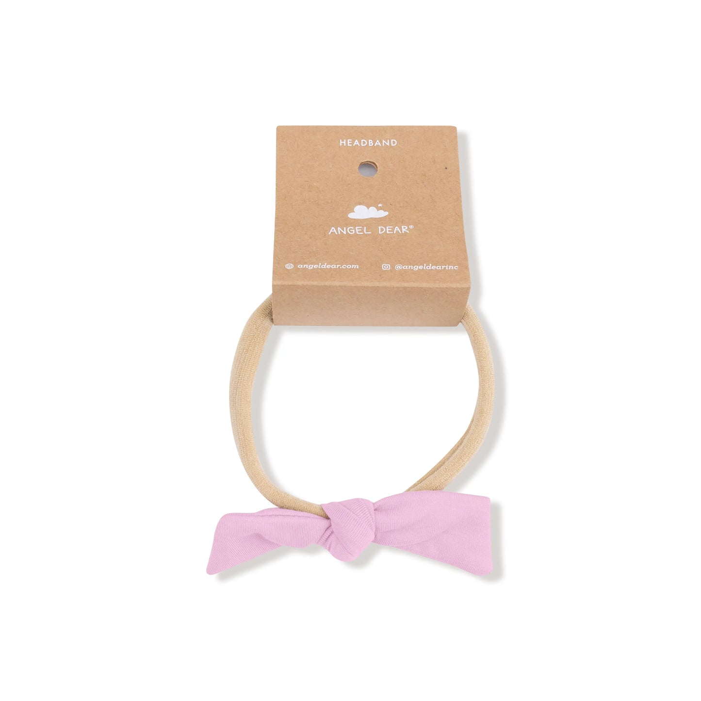 Angel Dear Bow Nylon Headband For Babies Soft Cute Hair Accessory - Apparel & Accessories > Clothing Accessories > Hair Accessories > Headbands 823