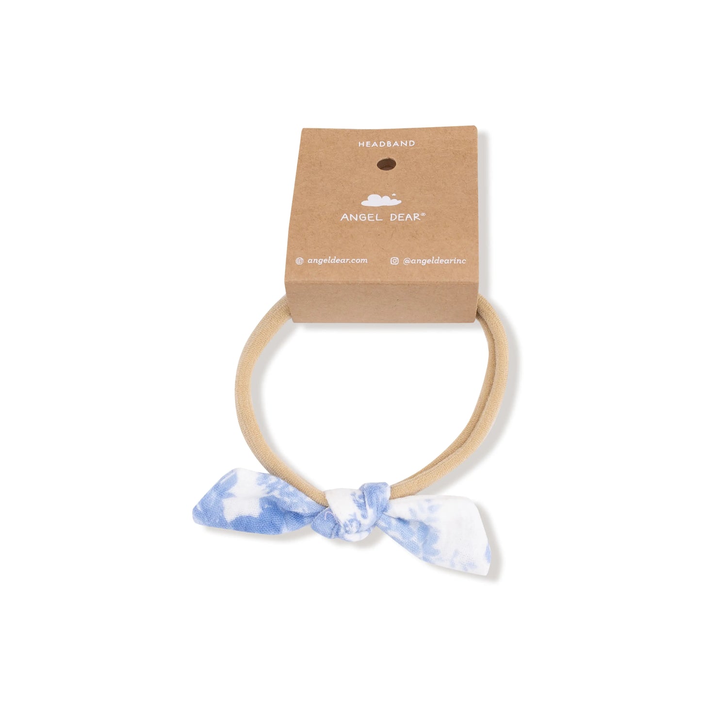 Angel Dear Bow Nylon Headband for Babies Soft All Day Comfort - Apparel & Accessories > Clothing Accessories > Hair Accessories > Headbands 823