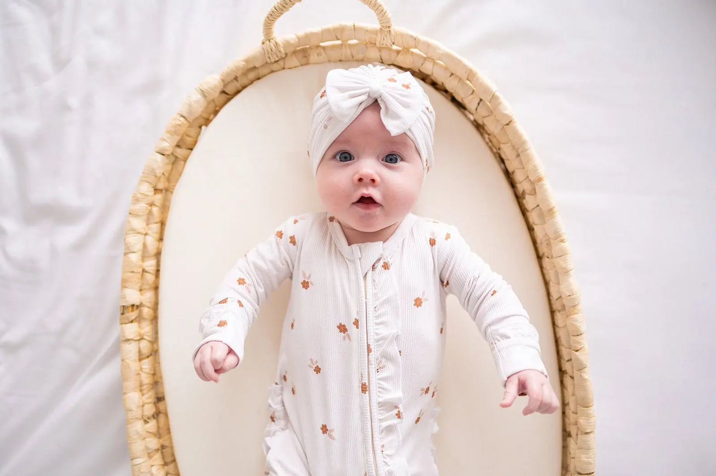 Bow Turban Hat - Fleur Harp Angel Boutique