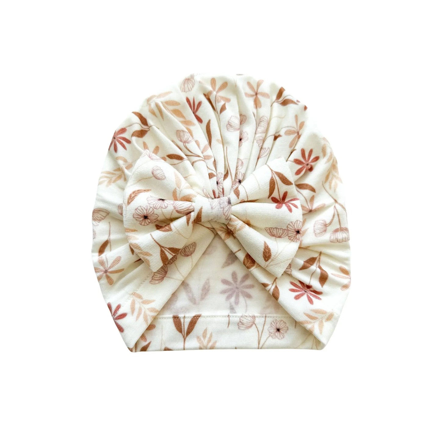 Bow Turban Hat - Wildflower Harp Angel Boutique