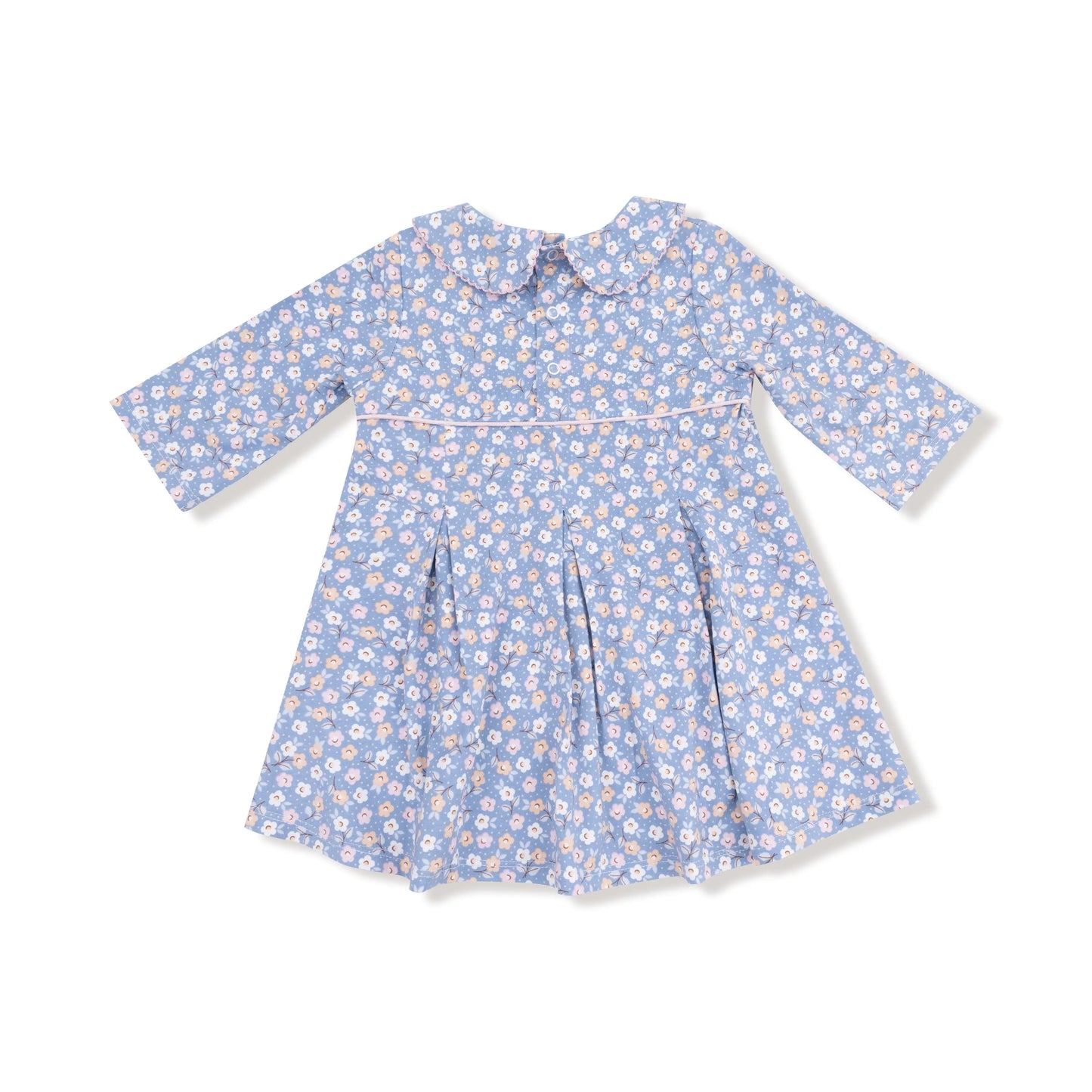 Box Pleat Dress and Ribbed Leggings Set for Little Girls Angel Dear Everetts Place: Online Boutique