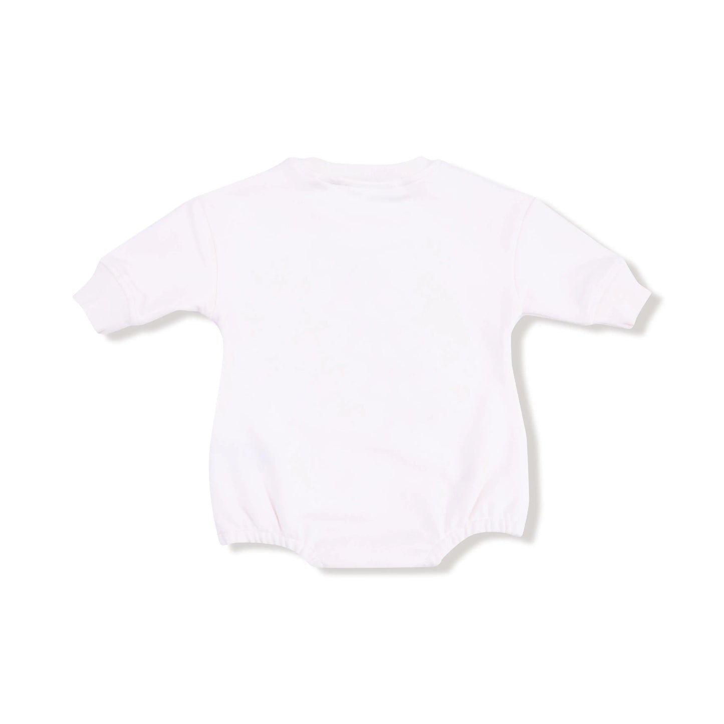 Angel Dear Bubble Sweatshirt With Pink Bow Applique For Cozy Layers - Apparel & Accessories > Clothing > Baby & Toddler Clothing > Baby One-Pieces 744