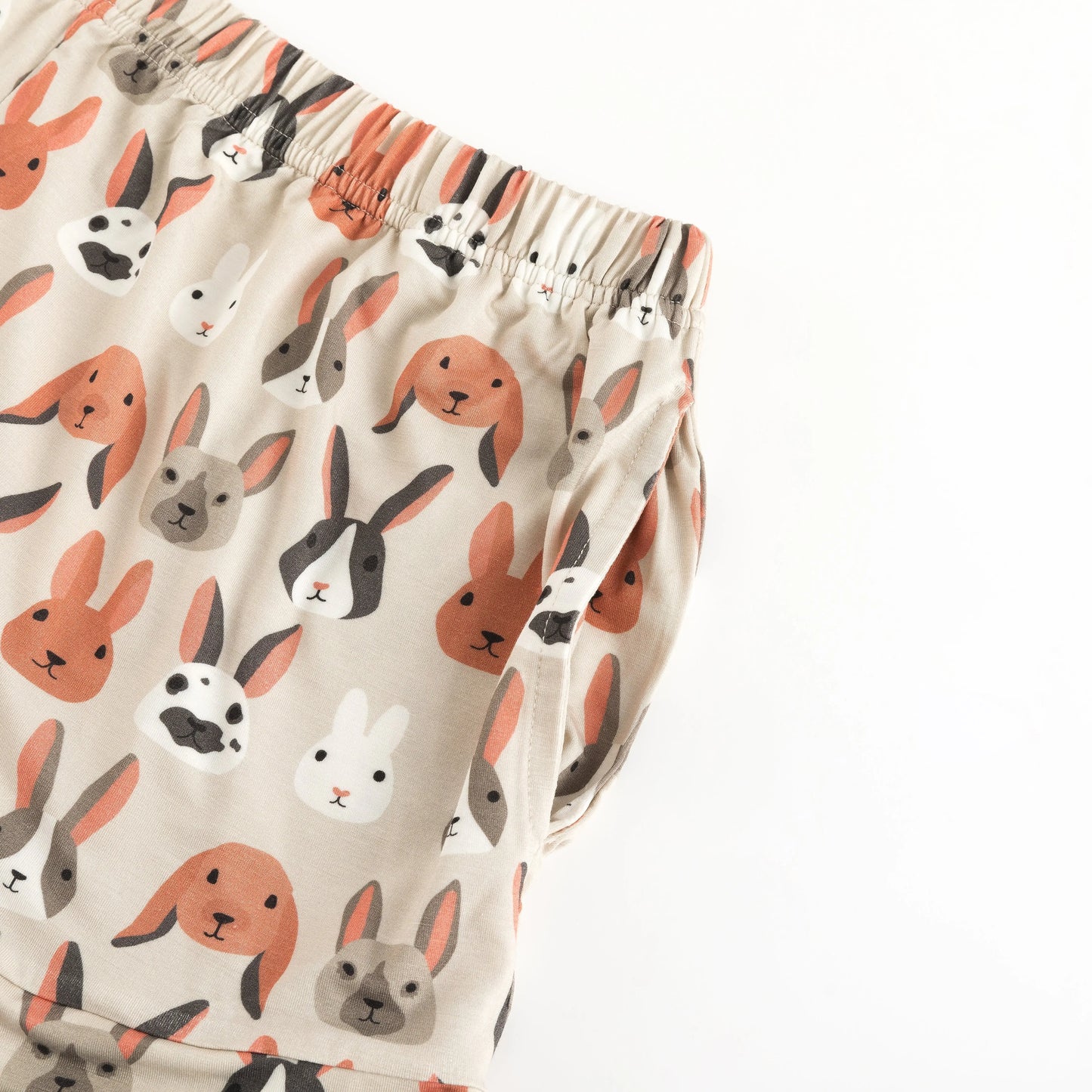 Bunny Crew Womens Short Sleeve Pajama Set Bamboo Viscose Dreamlet Everetts Place: Online Boutique