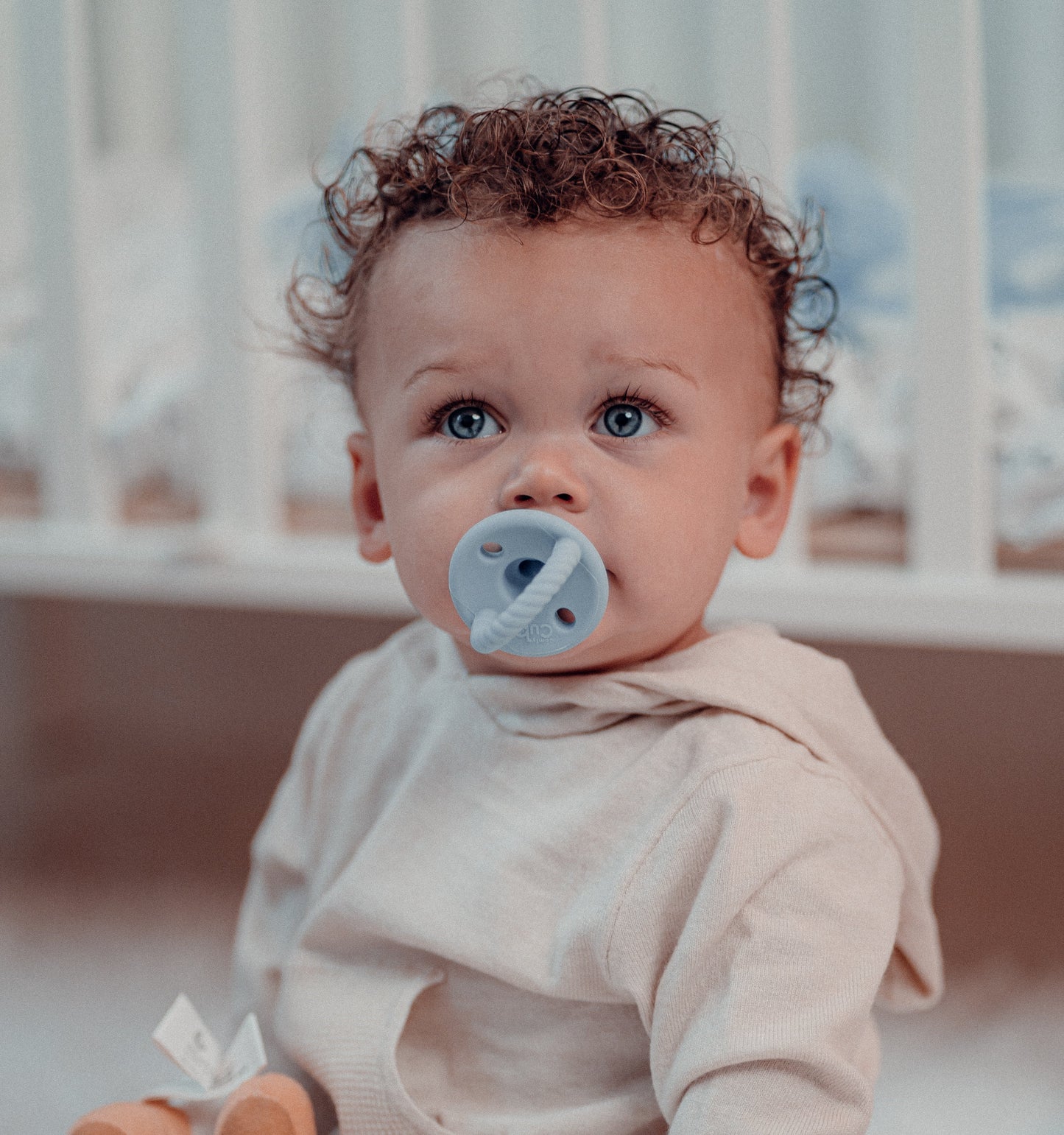 Sky Blue Pacifiers 4 Pack Silicone BPA Free For Babies Comfy Cubs Everetts Place: Online Boutique