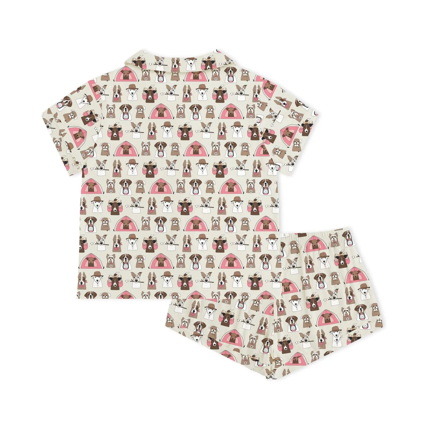 Camp Paws Womens Short Sleeve Pajama Dreamlet Bamboo Dreamlet Everetts Place: Online Boutique