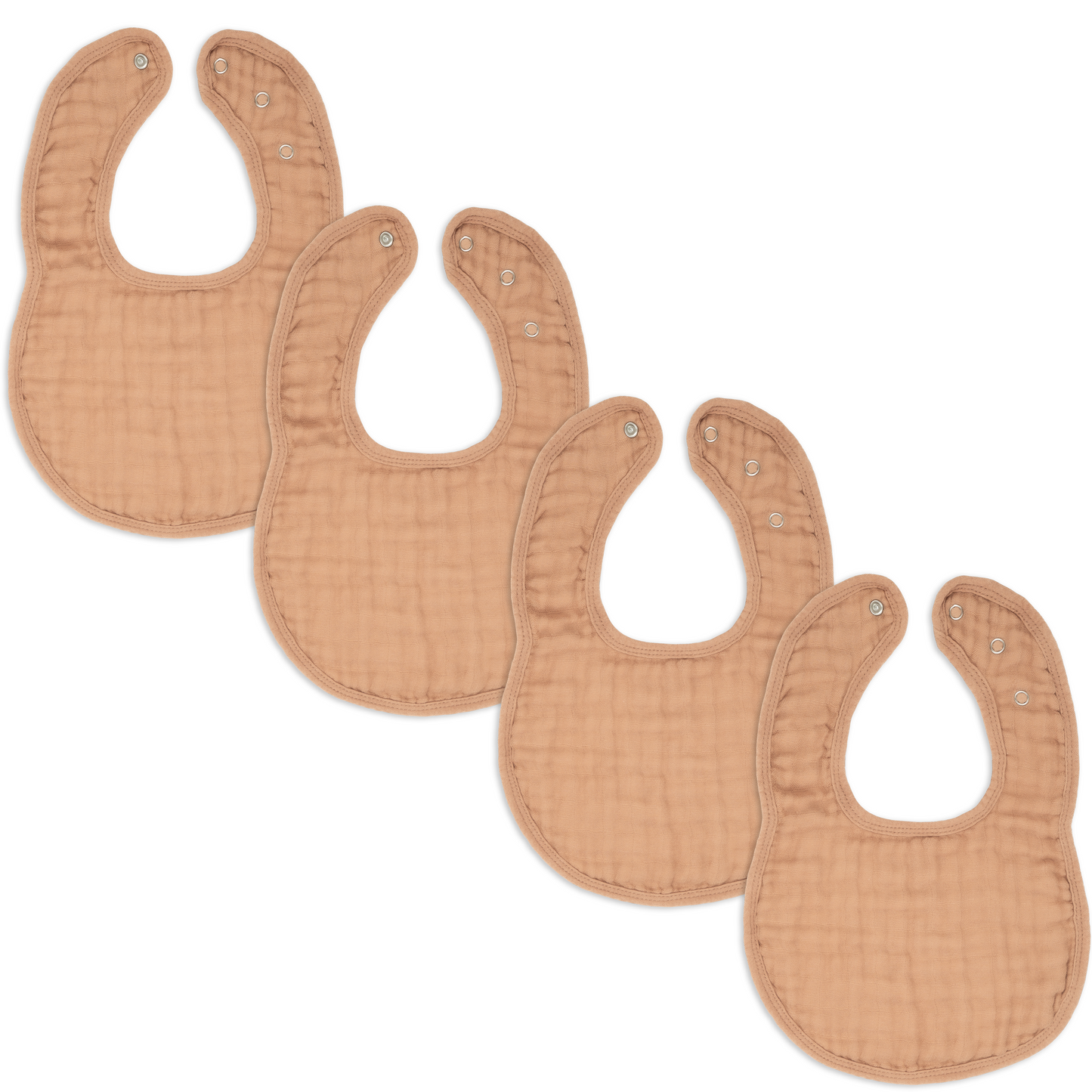 Comfy Cubs Muslin Bibs In Caramel Absorbent Baby Drool Comfy Cubs Everetts Place: Online Boutique 16.99