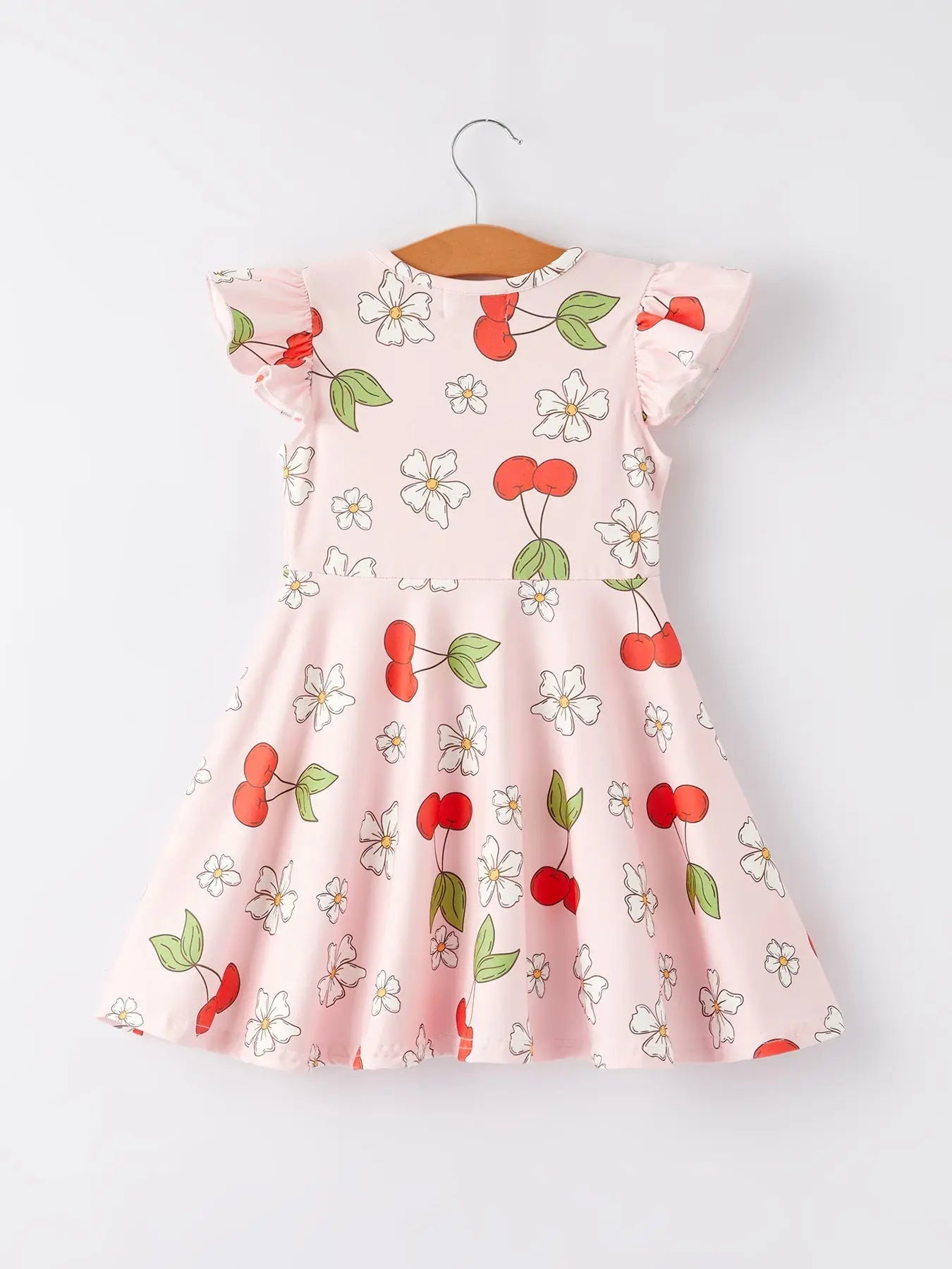 Charming Cherry Flower Dress for Little Girls Rylee Faith Designs Everetts Place: Online Boutique
