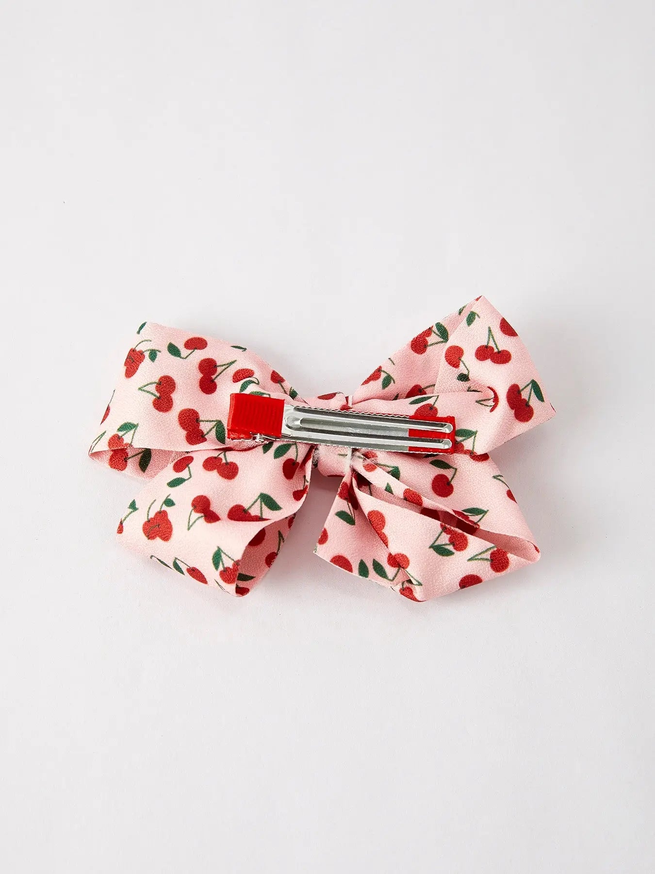 Cherry Bow Hairpin Elegant Hair Accessory for Stylish Hairstyles Rylee Faith Designs Everetts Place: Online Boutique