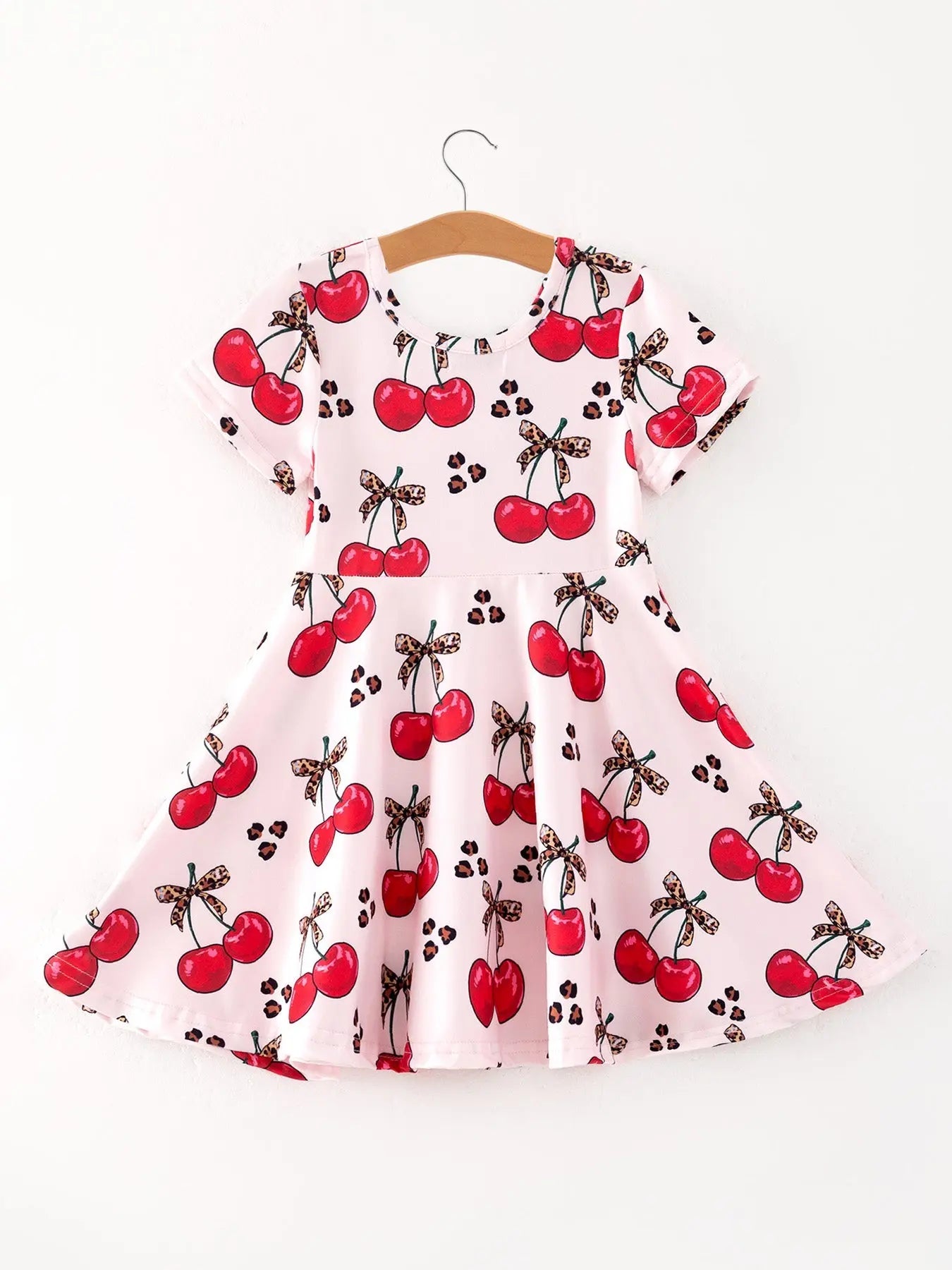 Cherry Milk Silk Girls Dress for Special Occasions and Everyday Wear Rylee Faith Designs Everetts Place: Online Boutique
