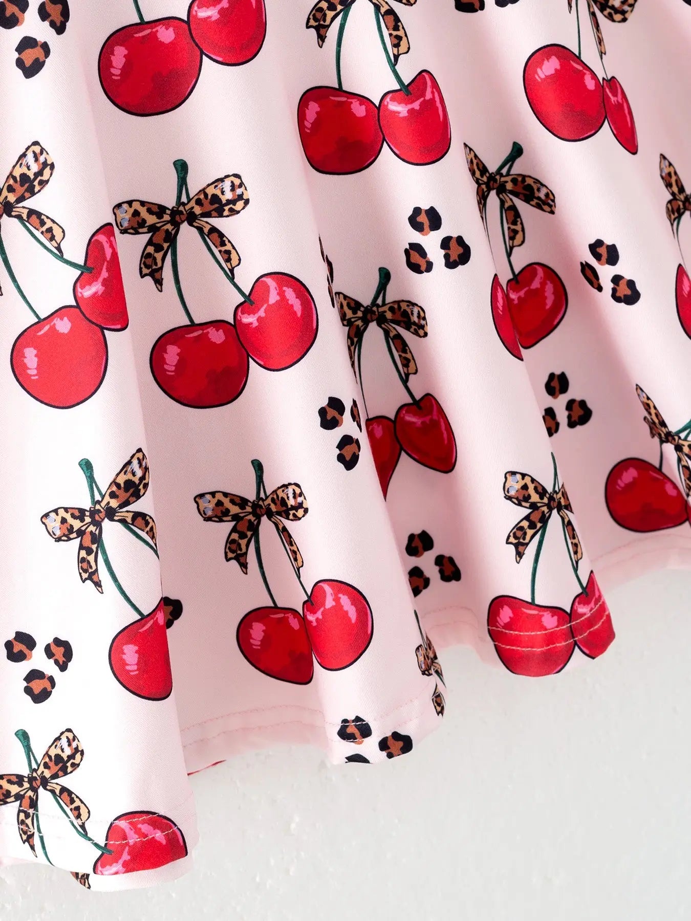 Cherry Milk Silk Girls Dress for Special Occasions and Everyday Wear Rylee Faith Designs Everetts Place: Online Boutique