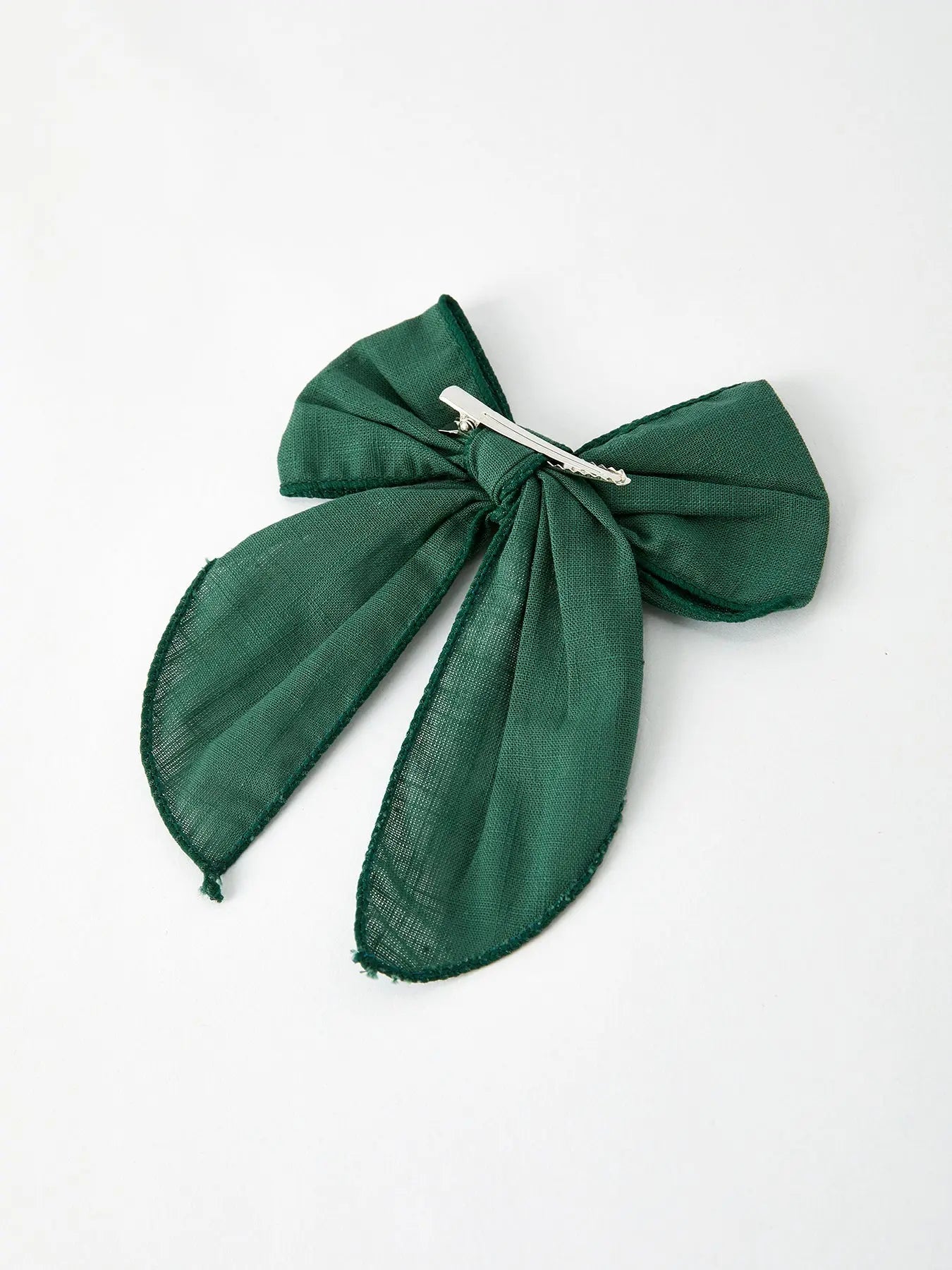 Christmas Dark Green Bow 5 Inch Hairpin Rylee Faith Designs Everetts Place: Online Boutique