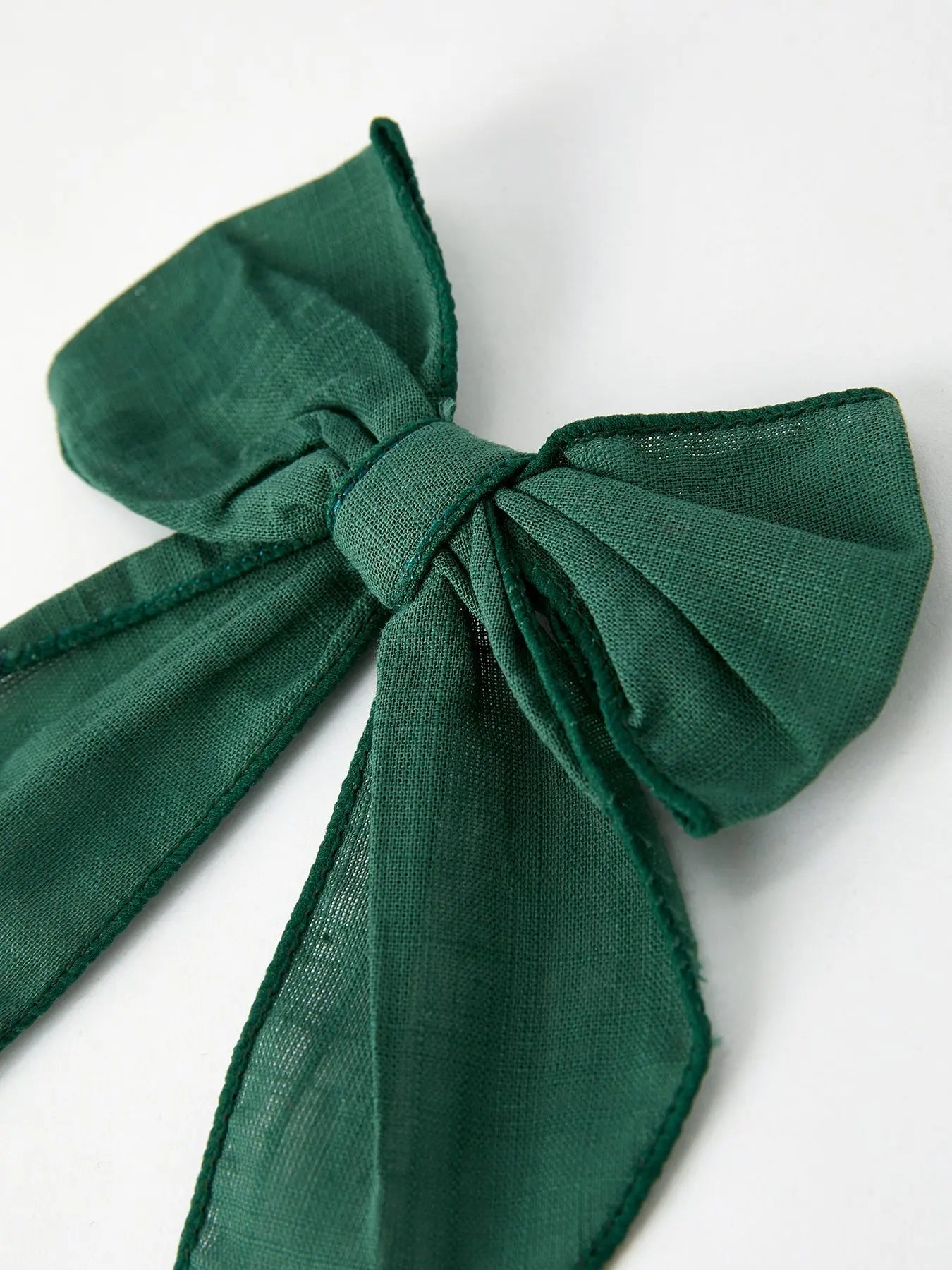 Christmas Dark Green Bow 5 Inch Hairpin Rylee Faith Designs Everetts Place: Online Boutique