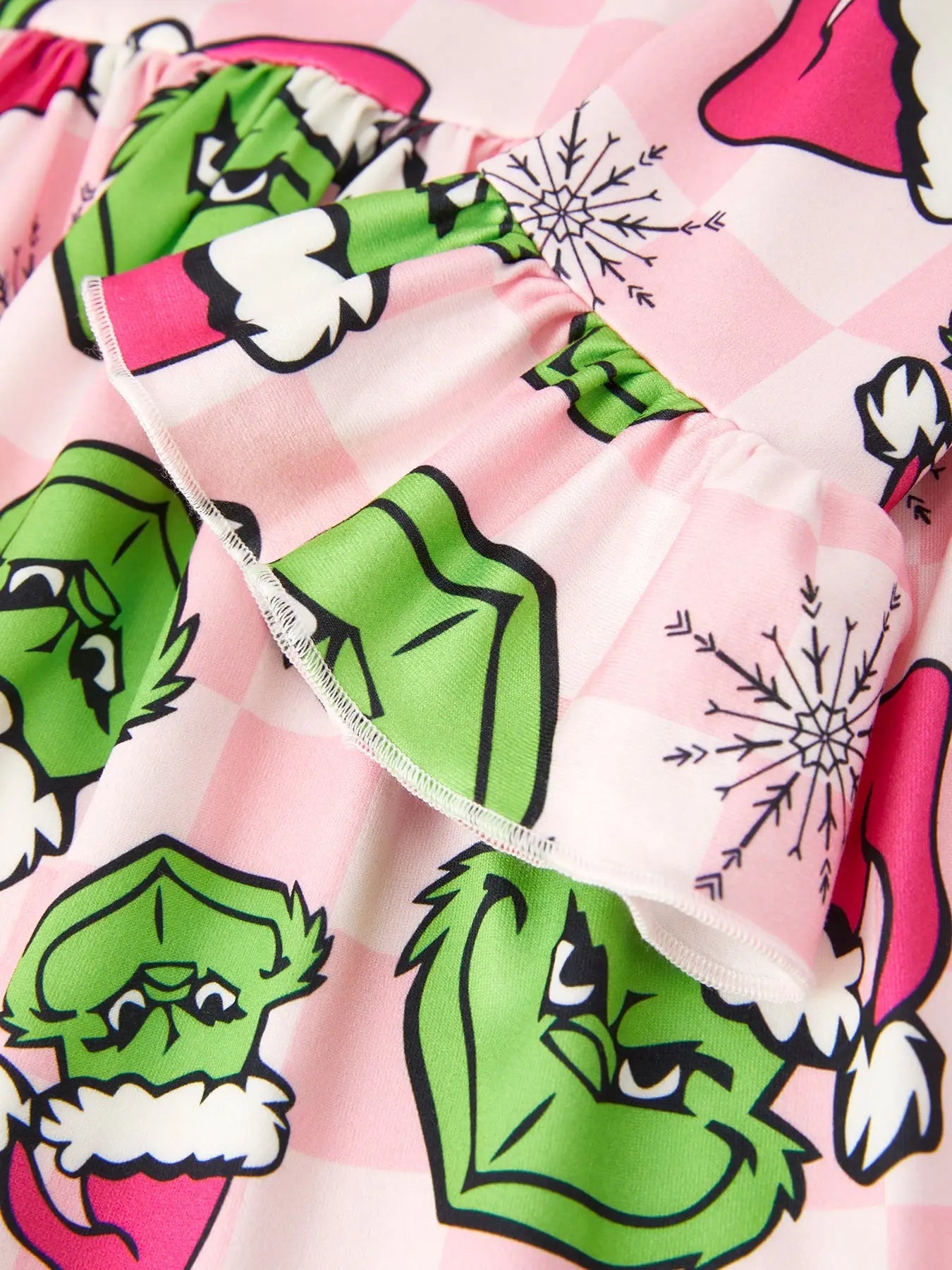 Christmas Girls Cartoon Print Outfit Set Rylee Faith Designs Everetts Place: Online Boutique