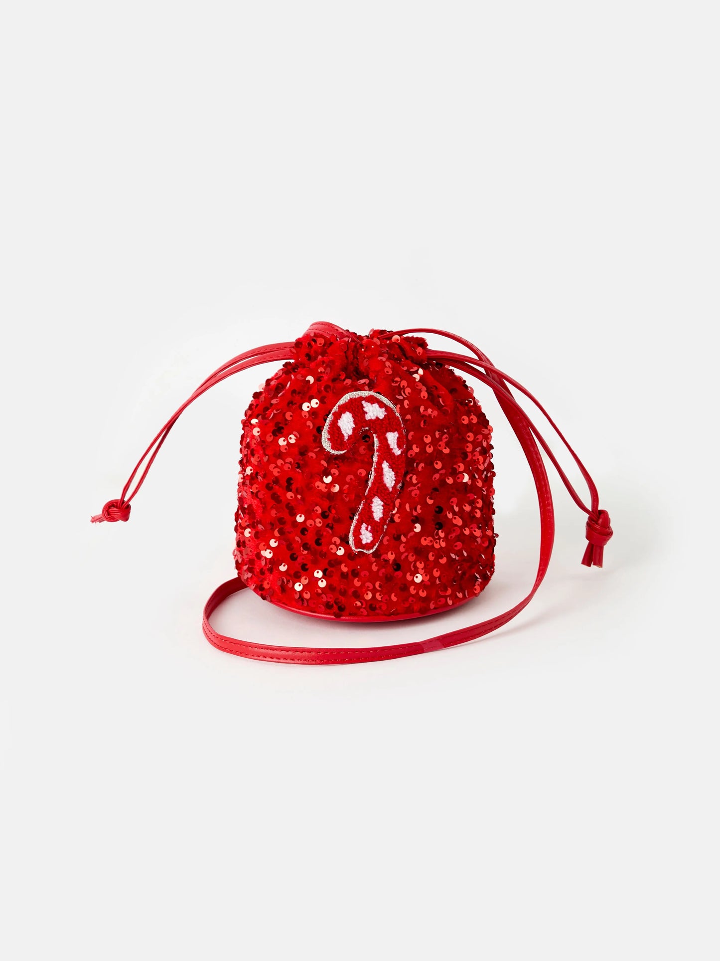Christmas Red Sequined Girls Bag for Holiday Parties and Special Occasions Rylee Faith Designs Everetts Place: Online Boutique