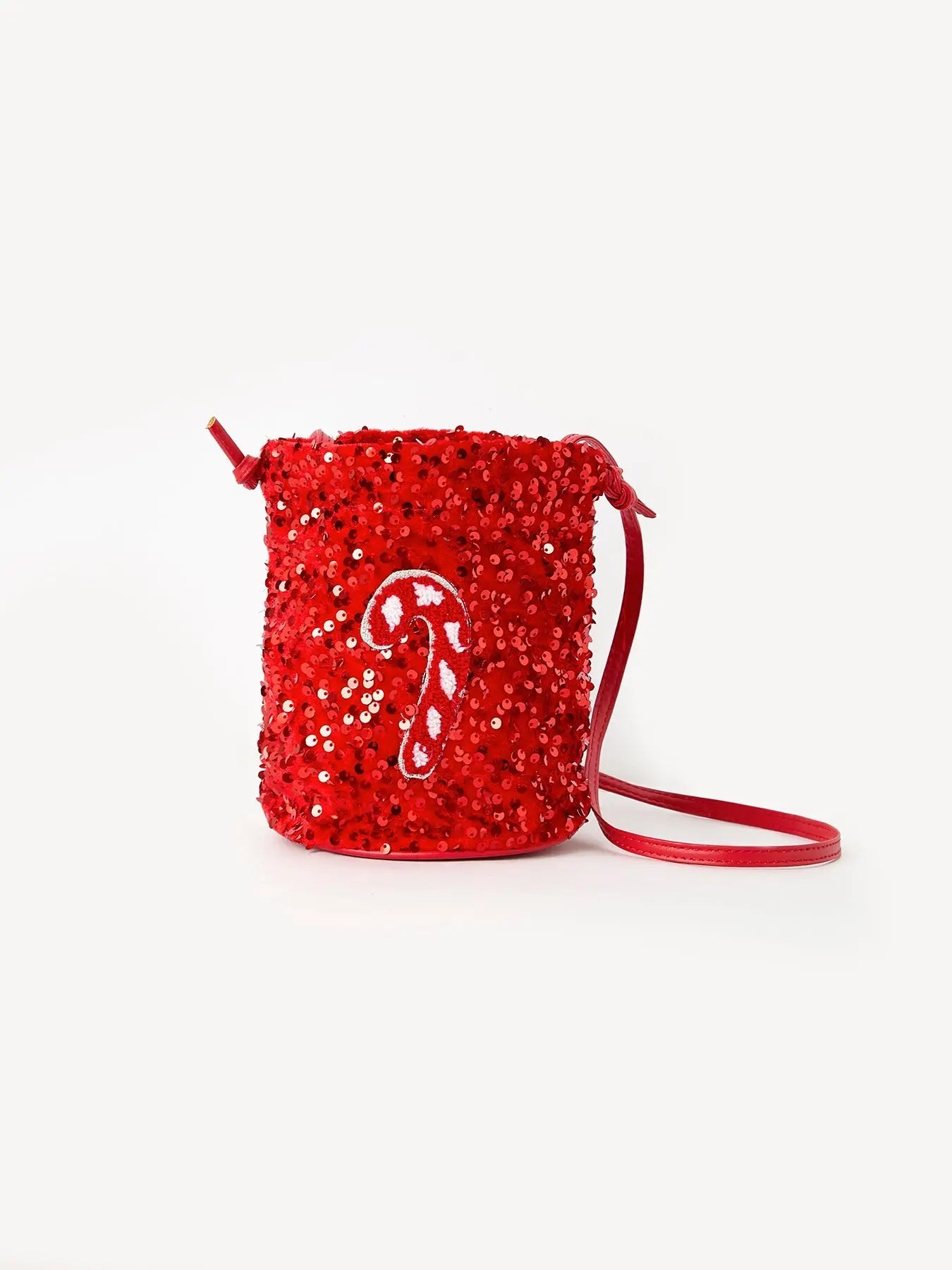 Christmas Red Sequined Girls Bag for Holiday Parties and Special Occasions Rylee Faith Designs Everetts Place: Online Boutique