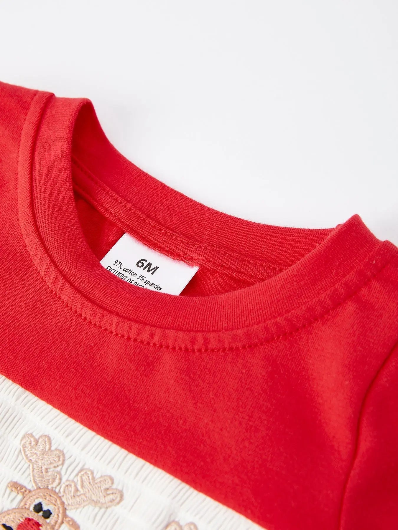 Christmas Red Smocking Reindeer Embroidery Boys Romper Rylee Faith Designs Everetts Place: Online Boutique